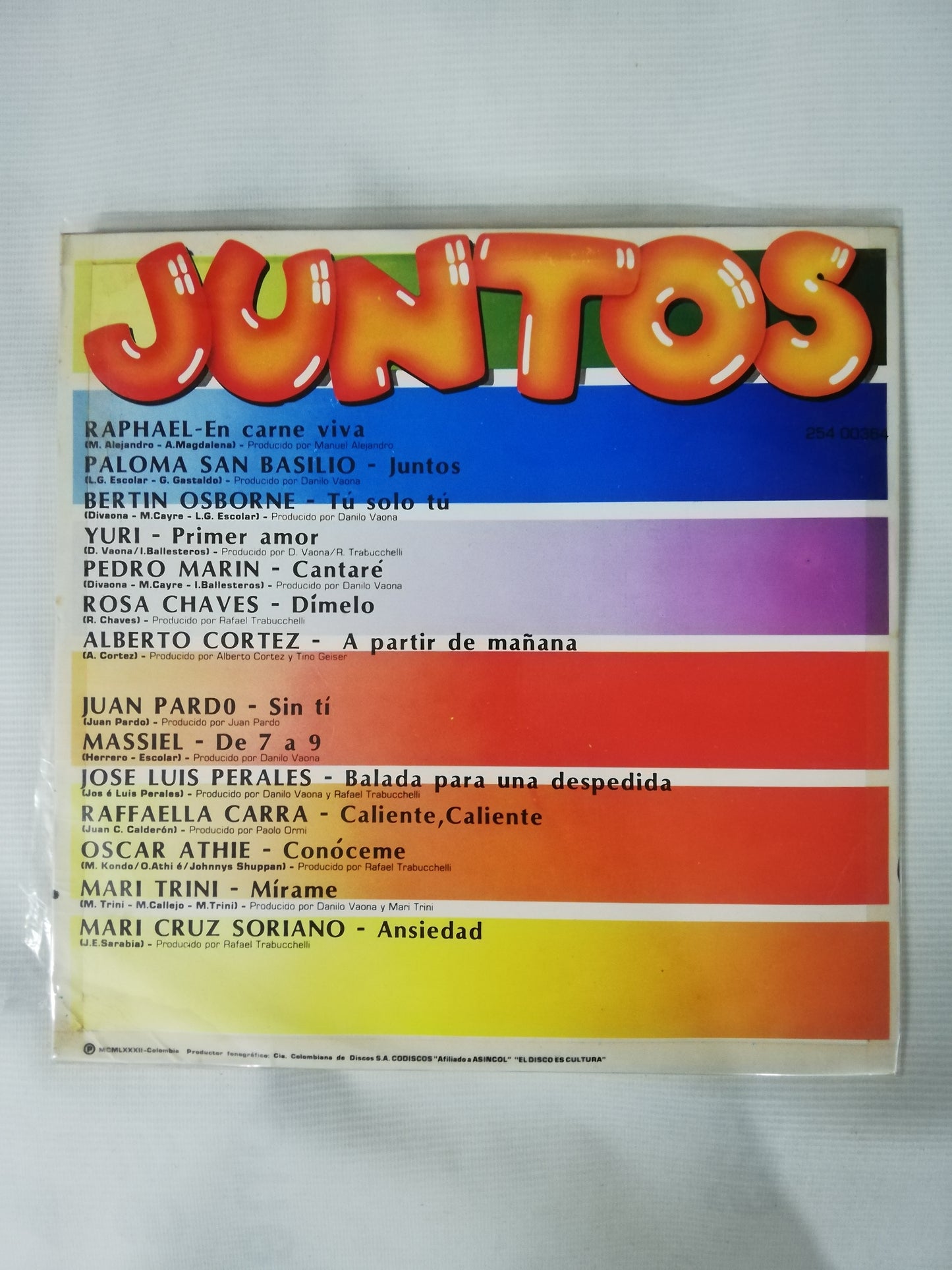 LP JUNTOS - VARIOS INTÉRPRETES