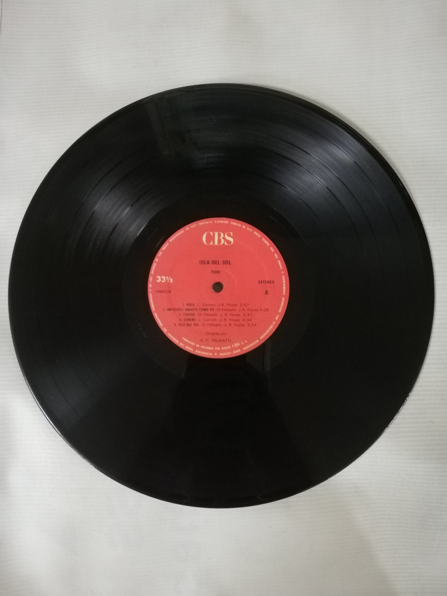 LP YURI - ISLA DEL SOL