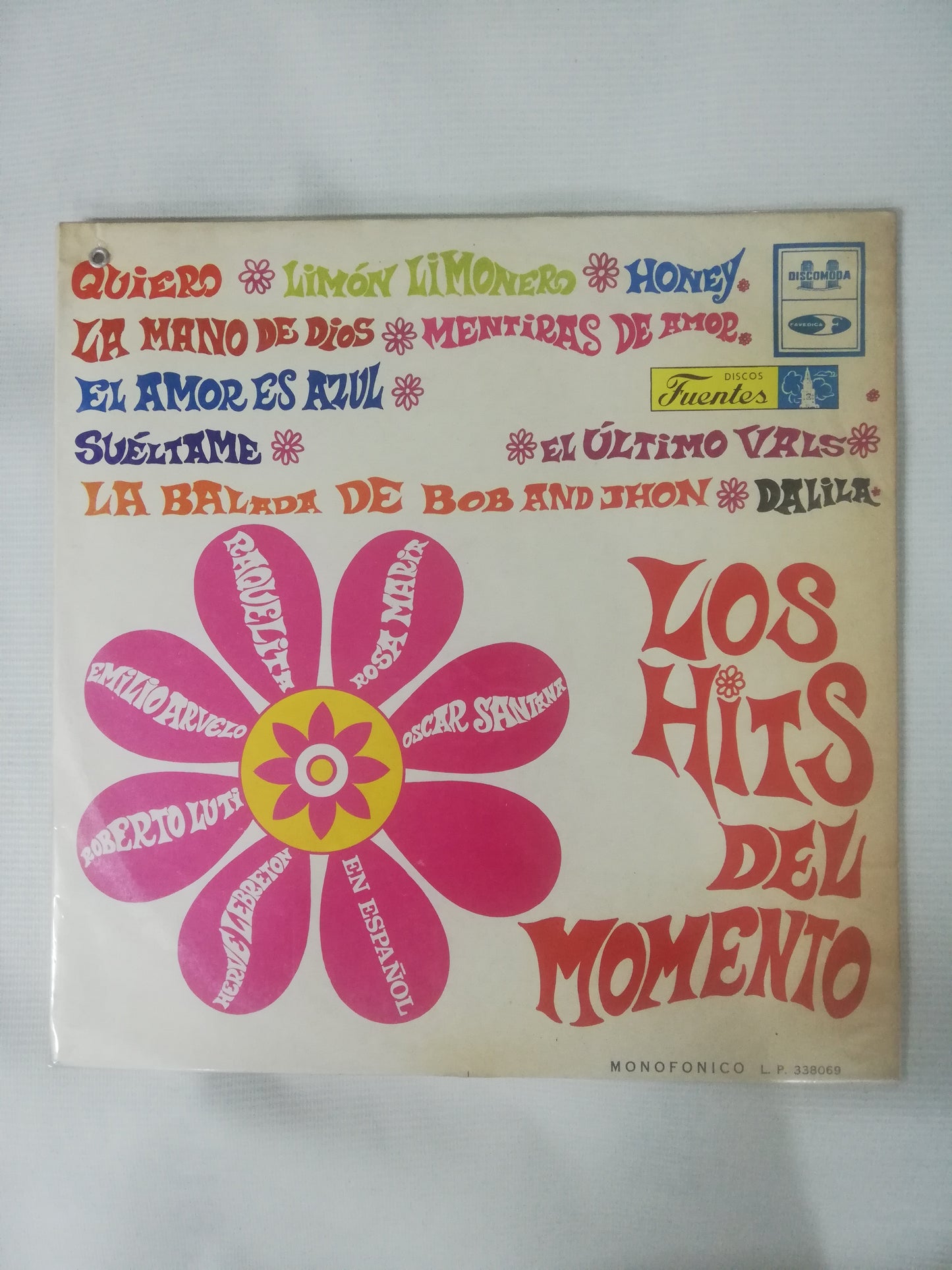 LP LOS HITS DEL MOMENTO - VARIOS INTÉRPRETES