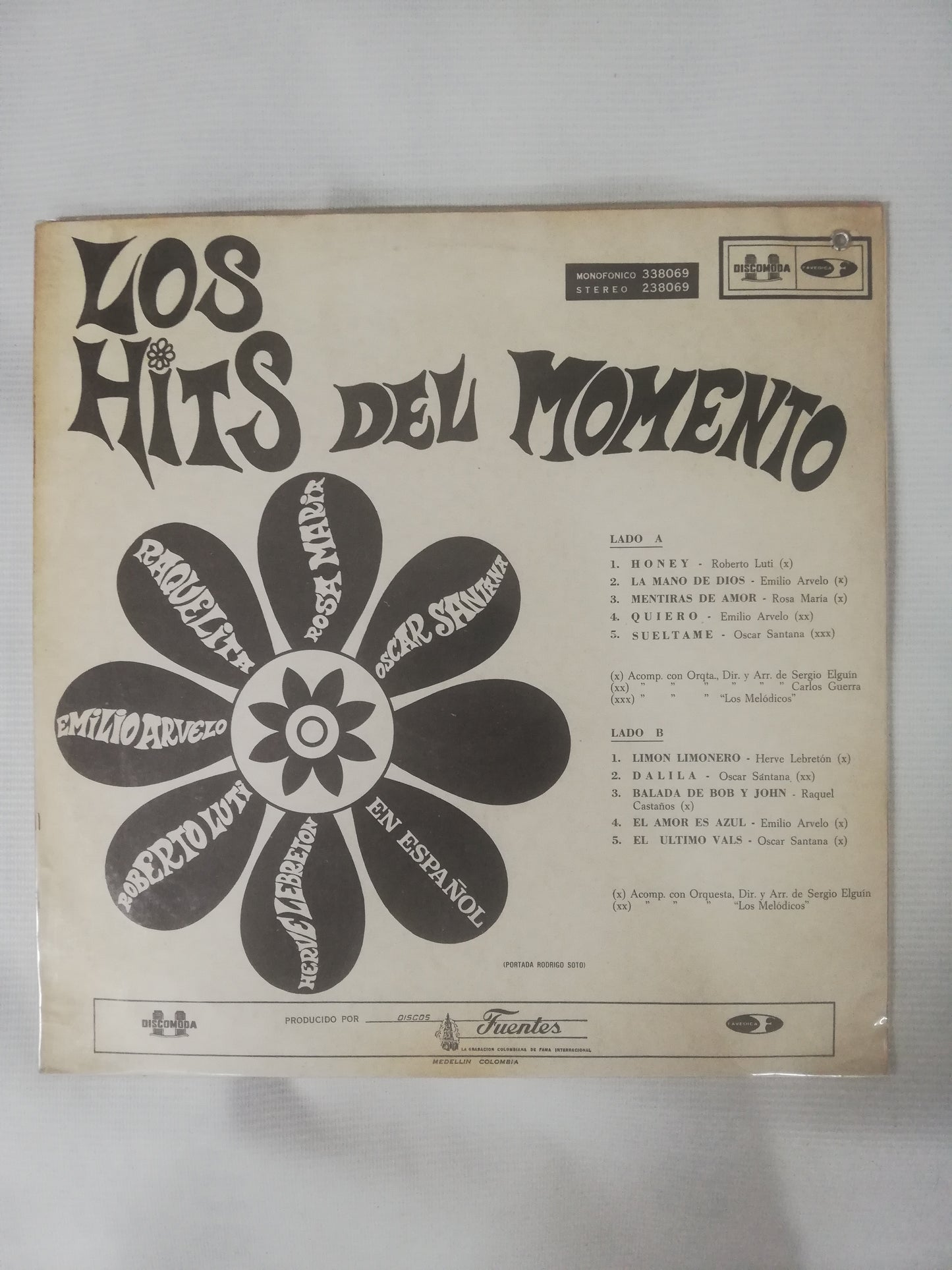 LP LOS HITS DEL MOMENTO - VARIOS INTÉRPRETES