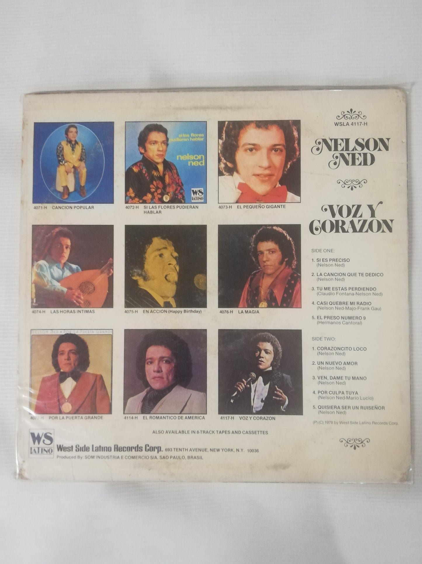 LP NELSON NED - VOZ Y CORAZÓN