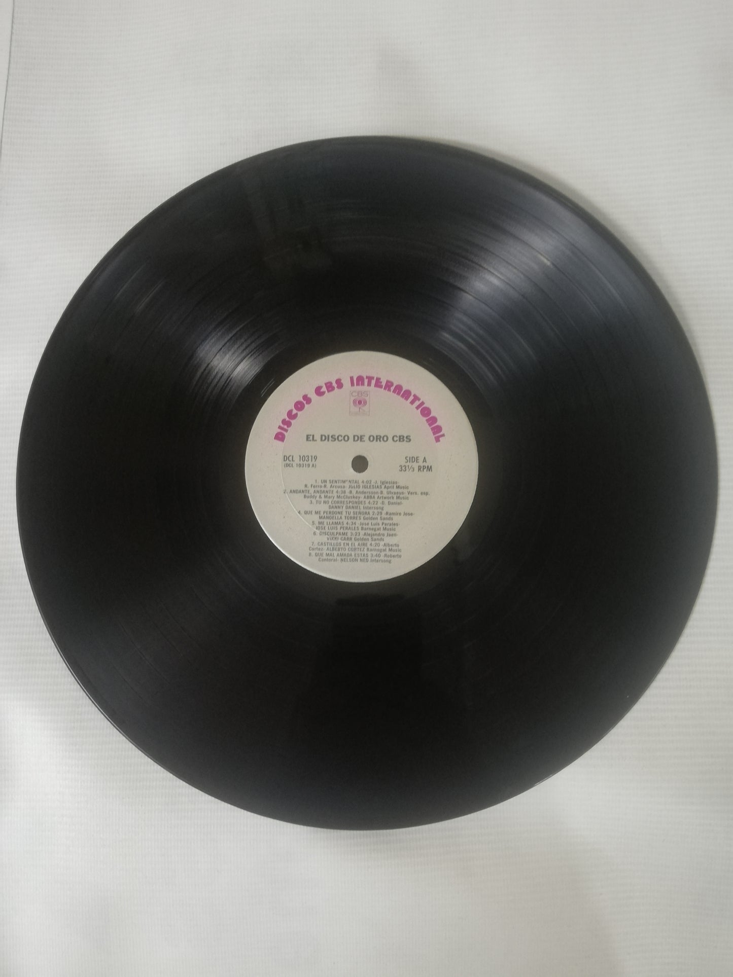 LP EL DISCO DE ORO CBS - VARIOS INTÉRPRETES