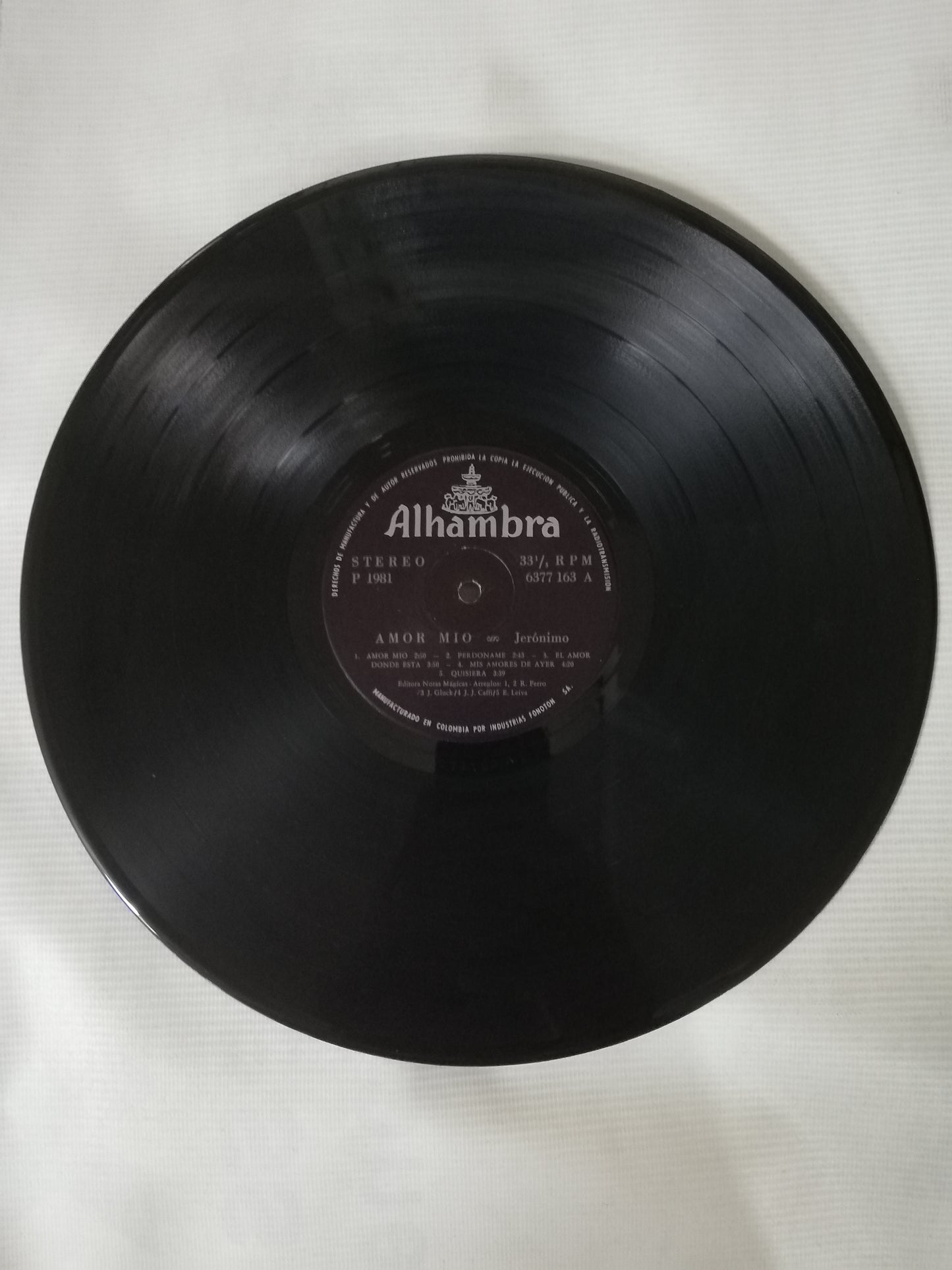 LP JERÓNIMO - AMOR MIO