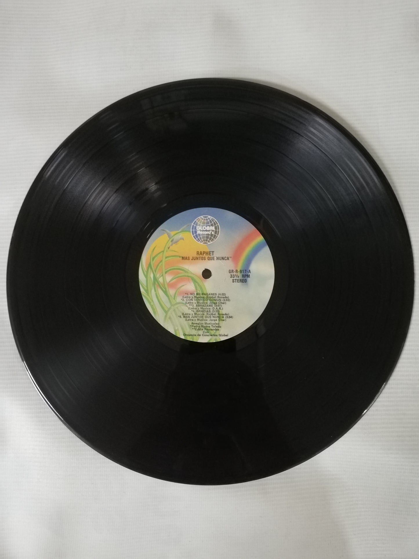 LP RAPHET - MAS JUNTOS QUE NUNCA