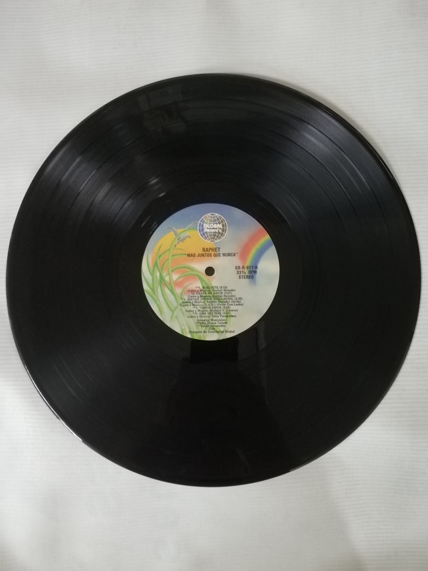 LP RAPHET - MAS JUNTOS QUE NUNCA