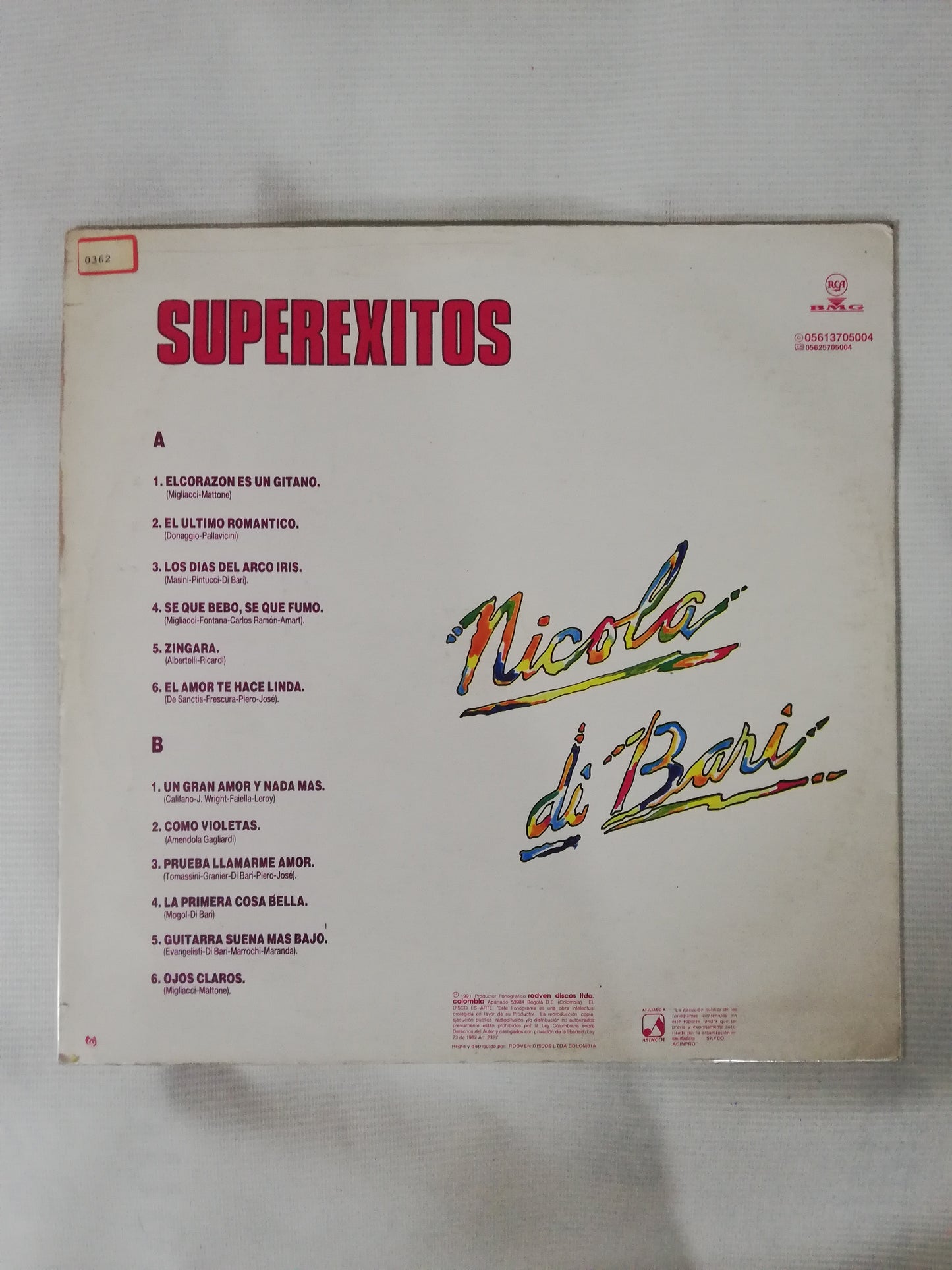 LP NICOLA DI BARI - SUPEREXITOS