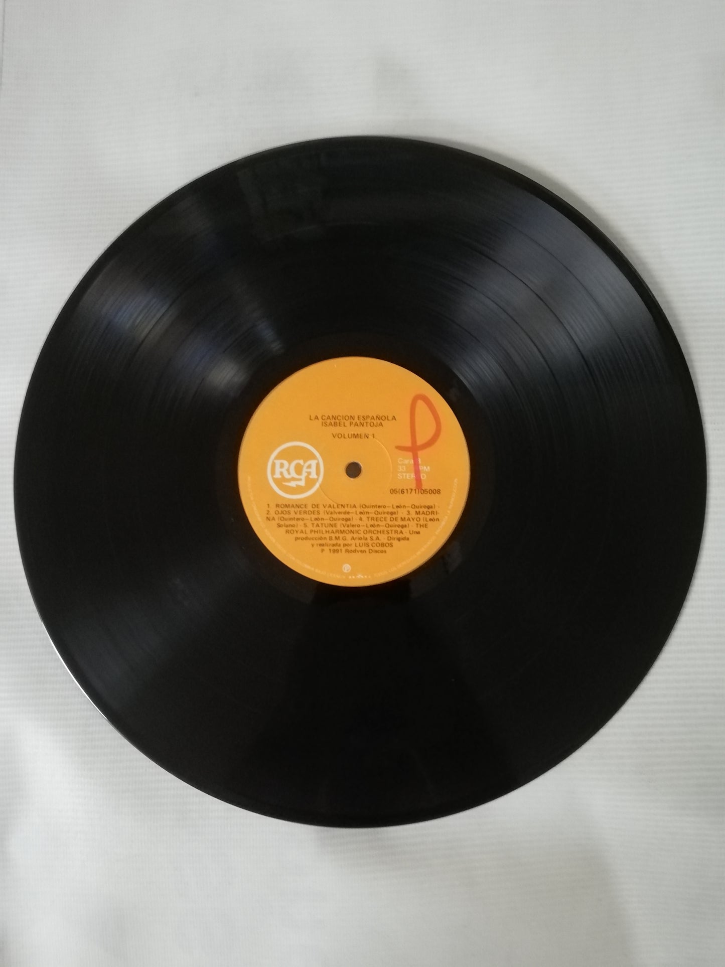 LP ISABEL PANTOJA - LA CANCIÓN ESPAÑOLA - VINYL X 2