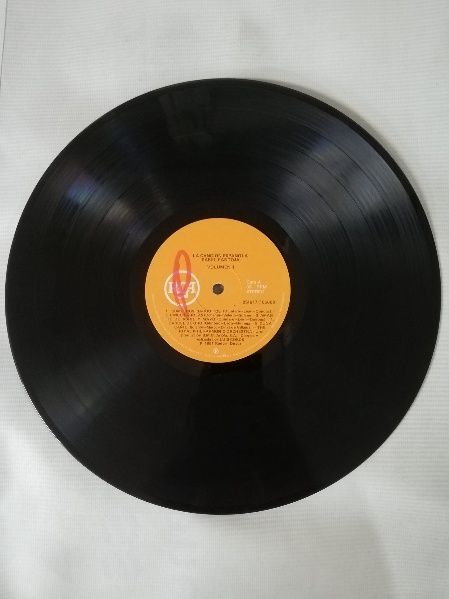 LP ISABEL PANTOJA - LA CANCIÓN ESPAÑOLA - VINYL X 2