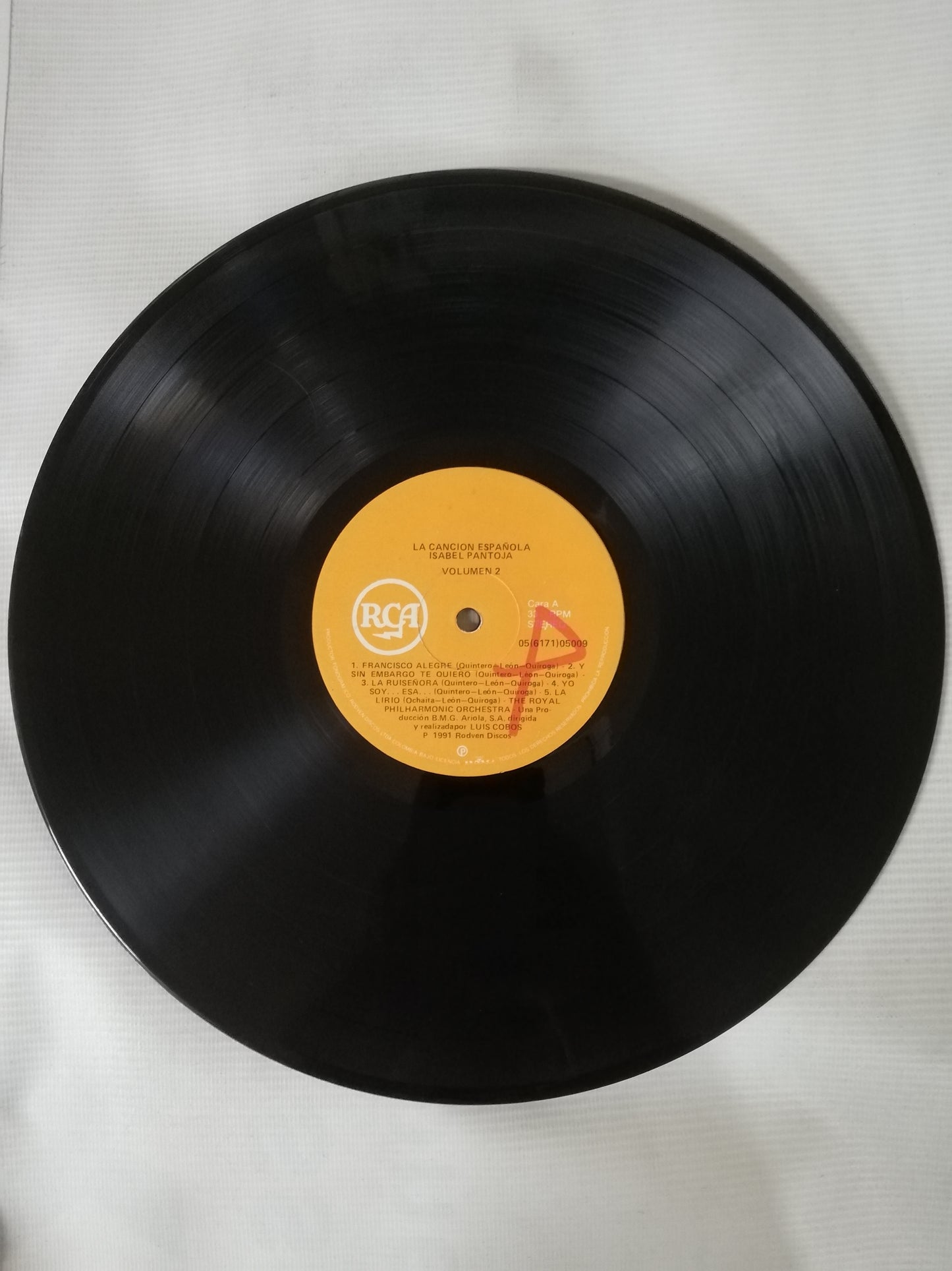 LP ISABEL PANTOJA - LA CANCIÓN ESPAÑOLA - VINYL X 2