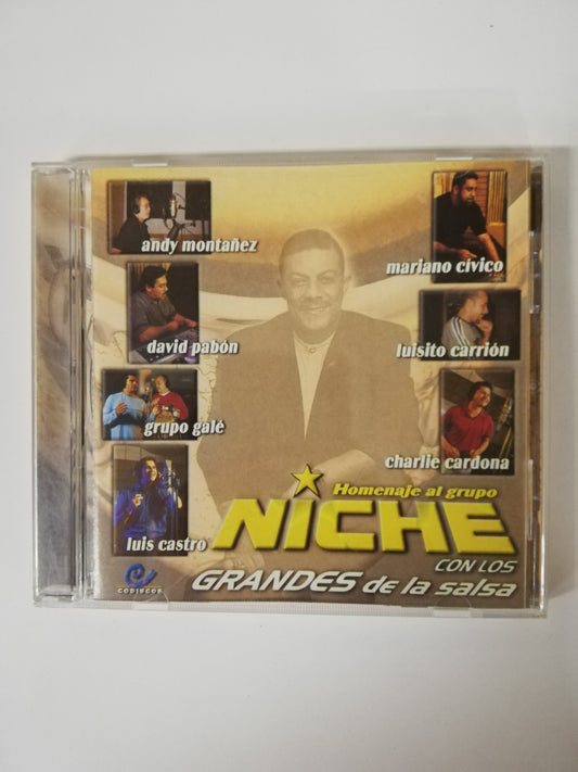 CD GRUPO NICHE - HOMENAJE AL GRUPO NICHE CON LOS GRANDES DE LA SALSA