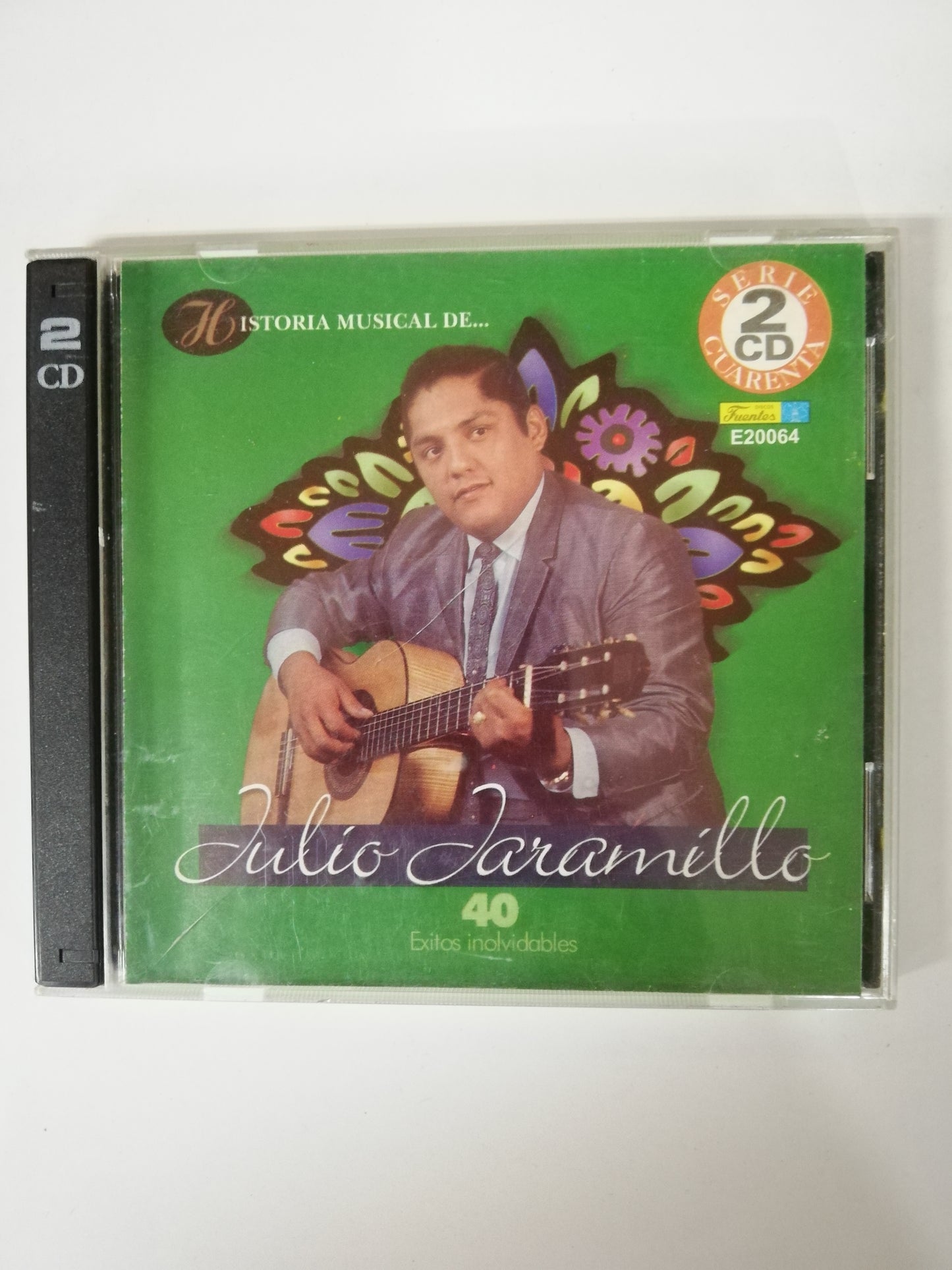 CD JULIO JARAMILLO - HISTORIA MUSICAL DE JULIO JARAMILLO - CD X 2