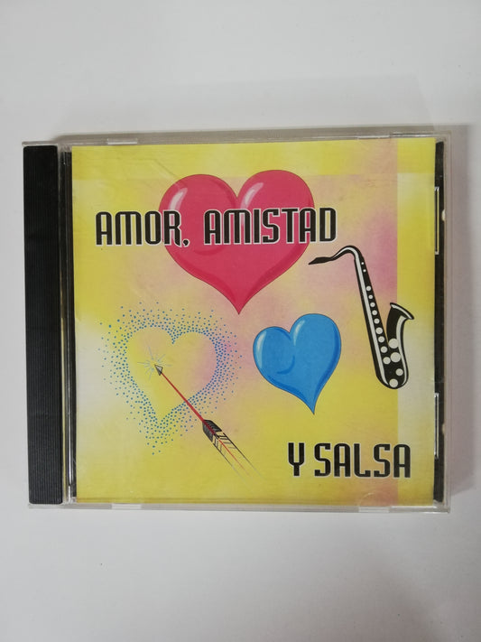 CD AMOR, AMISTAD Y SALSA - VARIOS INTÉRPRETES