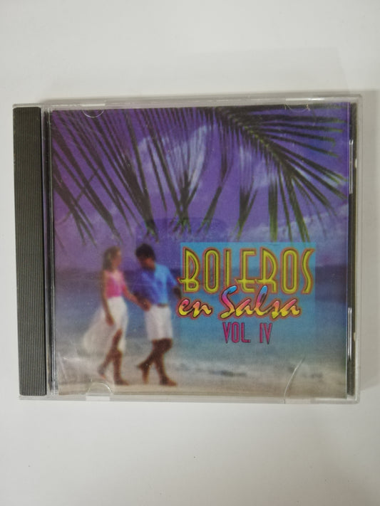 CD BOLEROS EN SALSA - BOLEROS EN SALSA VOL. IV