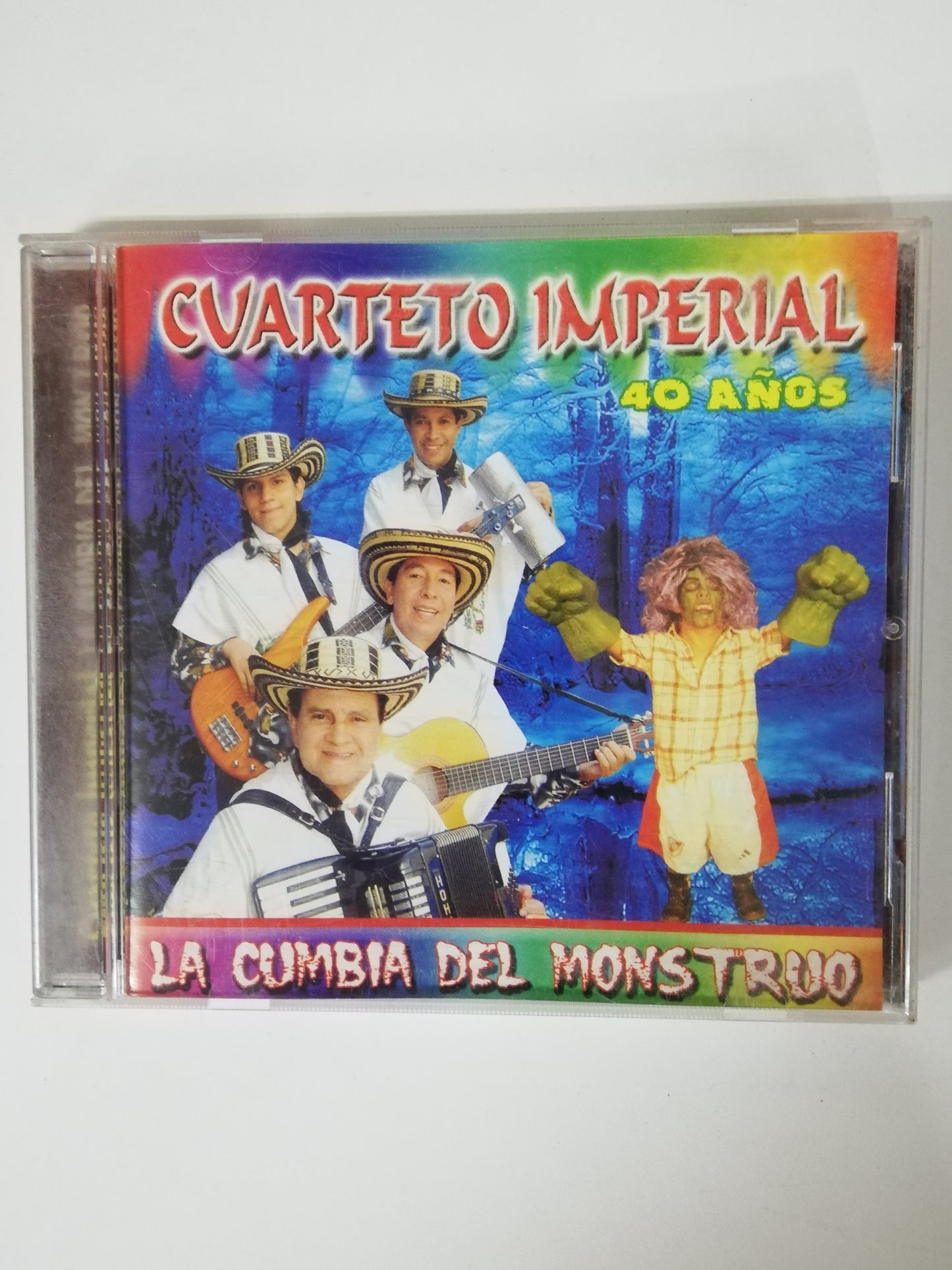 CD CUARTETO IMPERIAL - LA CUMBIA DEL MONSTRUO