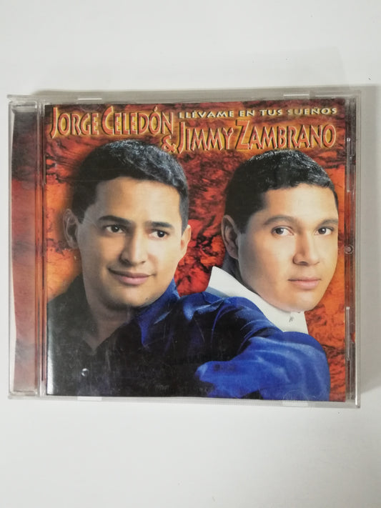 CD JORGE CELEDÓN & JIMMY ZAMBRANO - LLEVAME EN TUS SUEÑOS