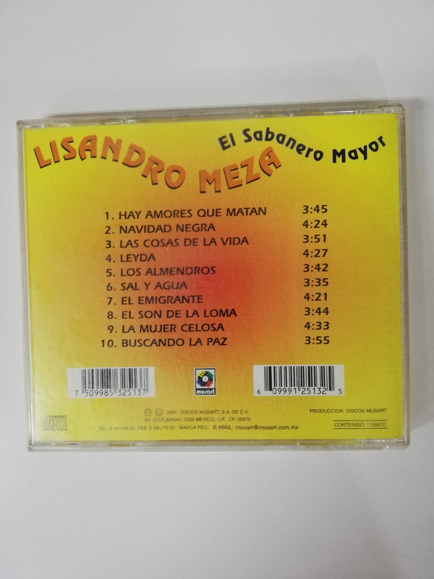 CD LISANDRO MEZA - EL SABANERO MAYOR