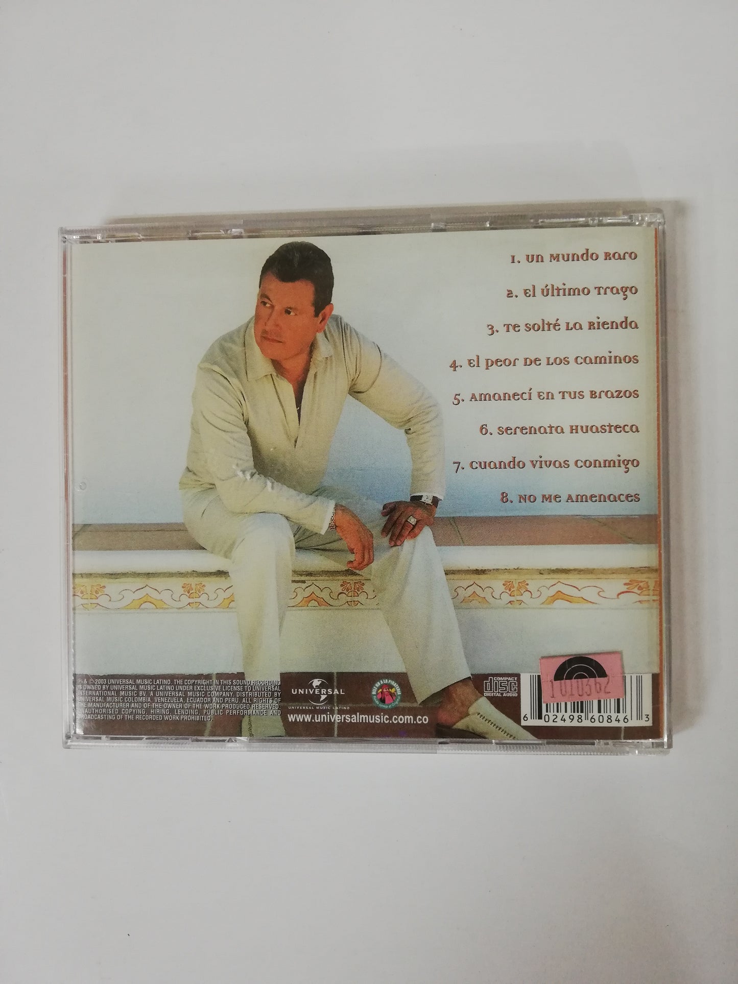 CD ISMAEL MIRANDA - TEQUILA Y RON...