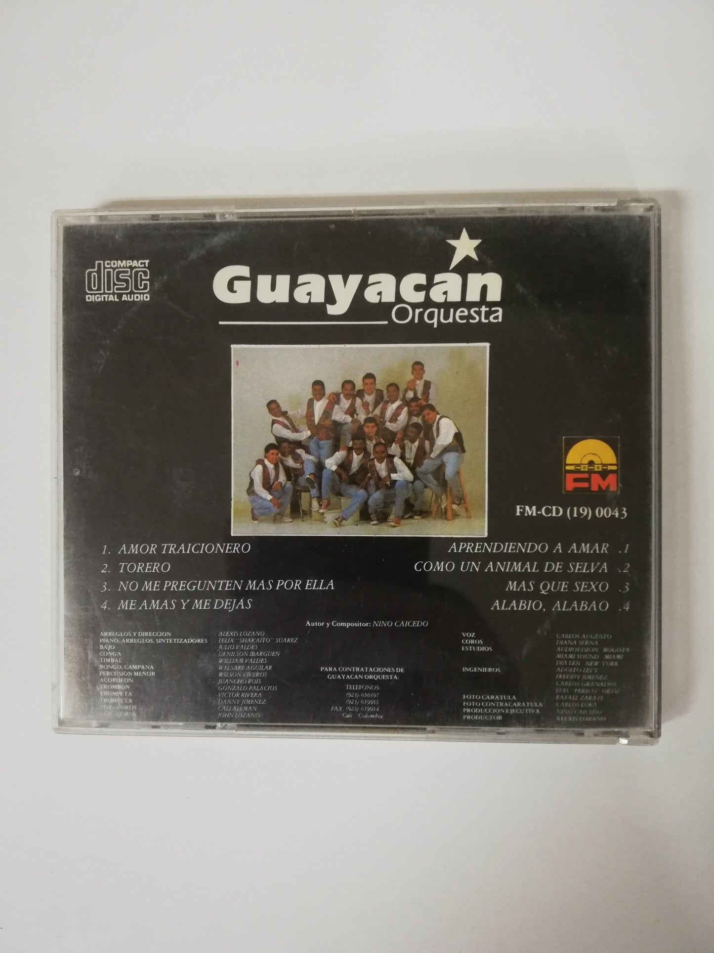 CD GUAYACÁN ORQUESTA - CON EL CORAZÓN ABIERTO