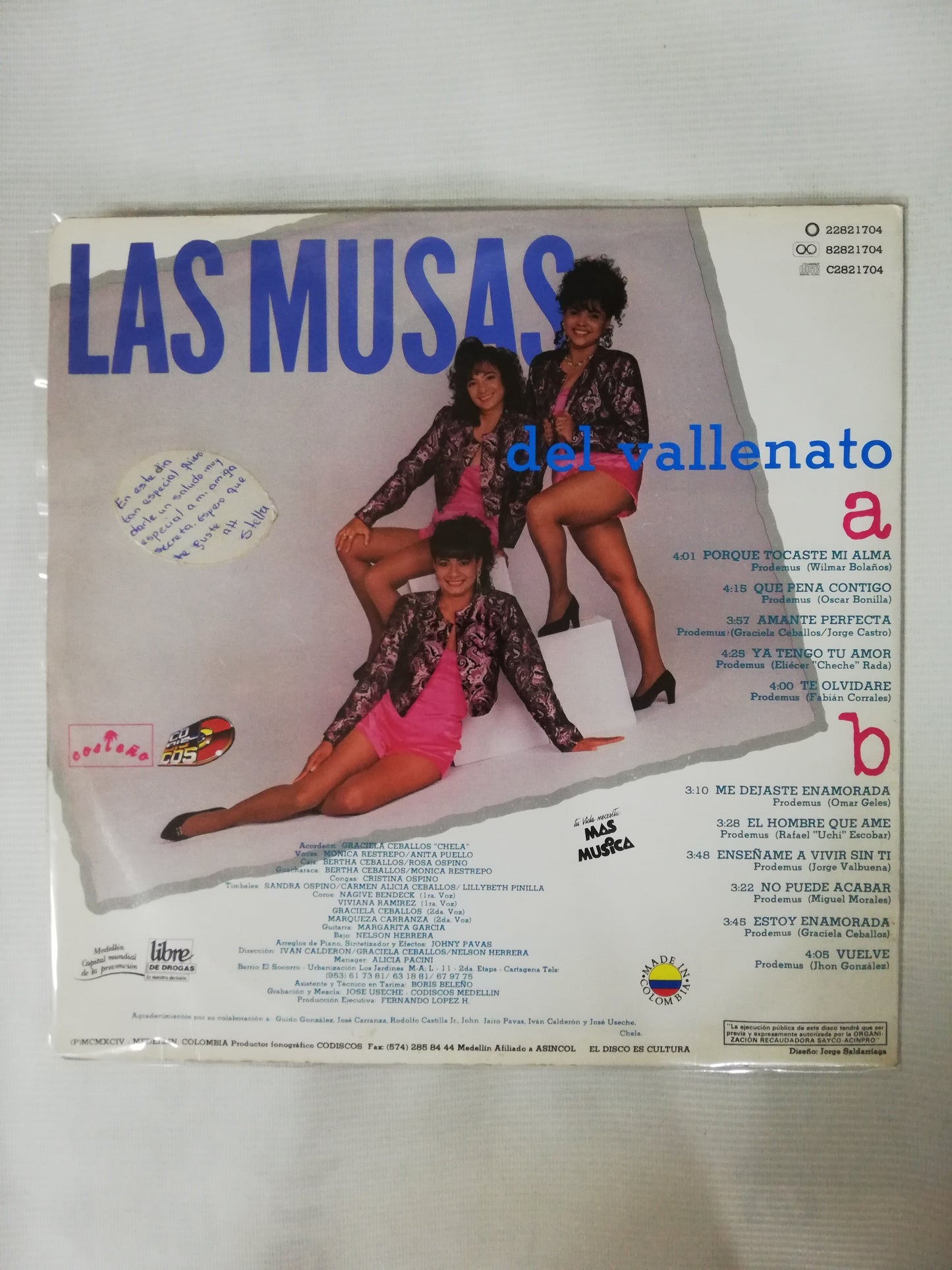 LP LAS MUSAS DEL VALLENATO - ENCANTADORAS