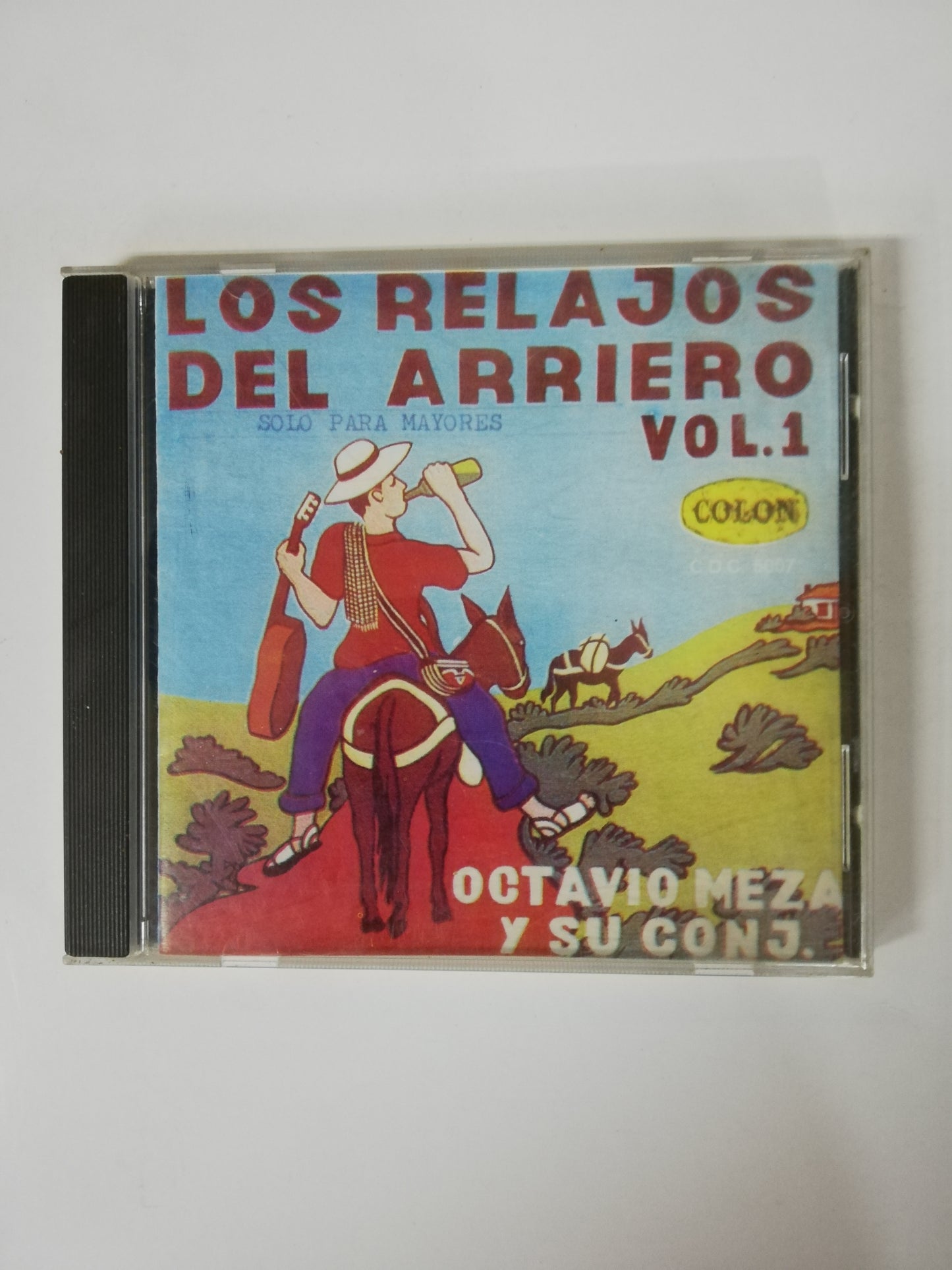CD OCTAVIO MEZA Y SU CONJUNTO - LOS RELAJOS DEL ARRIERO VOL. 1