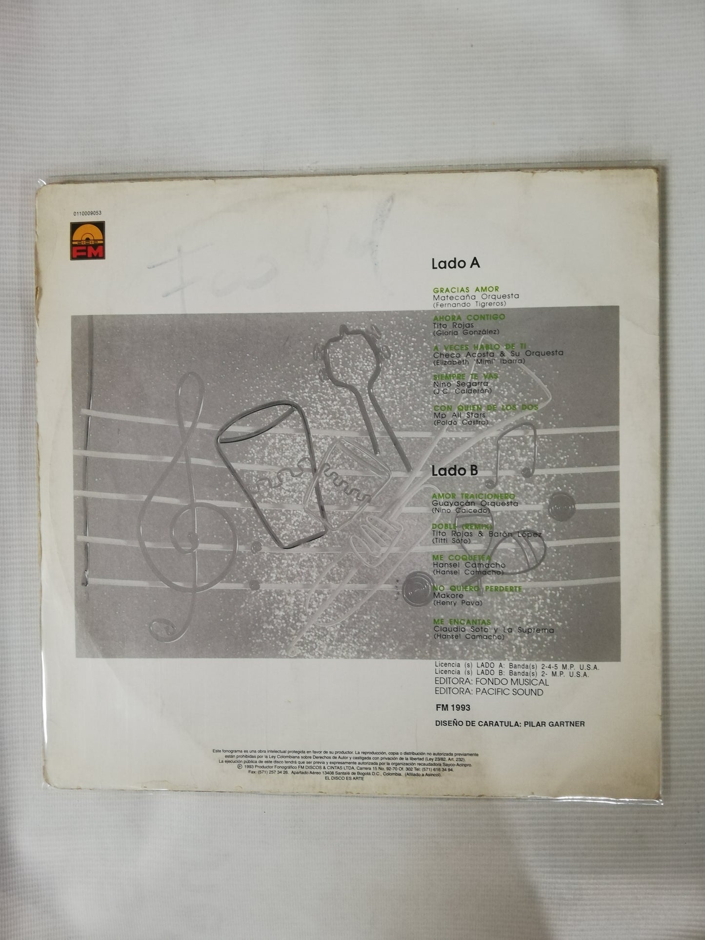 LP EL DISCO DE LA SALSA - EL DISCO DE LA SALSA VOL. 15