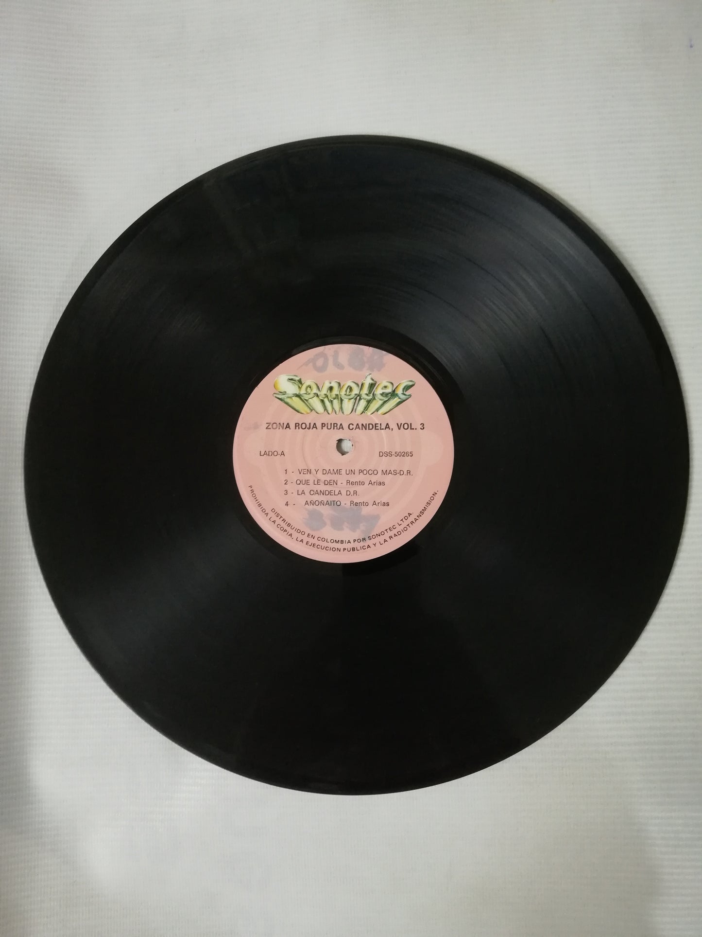LP ZONA ROJA - PURA CANDELA VOL. 3