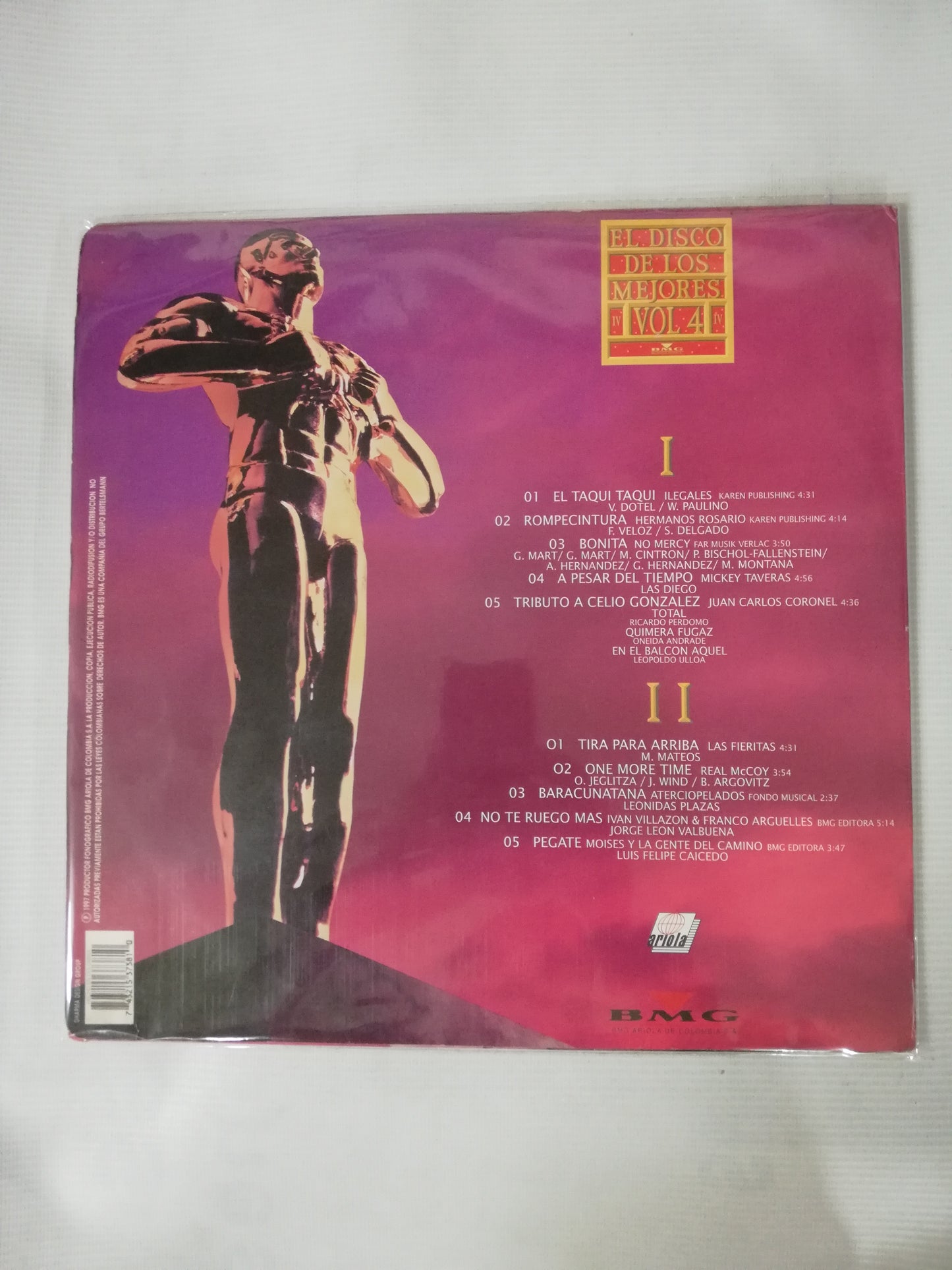 LP EL DISCO DE LOS MEJORES - EL DISCO DE LOS MEJORES VOL. 4