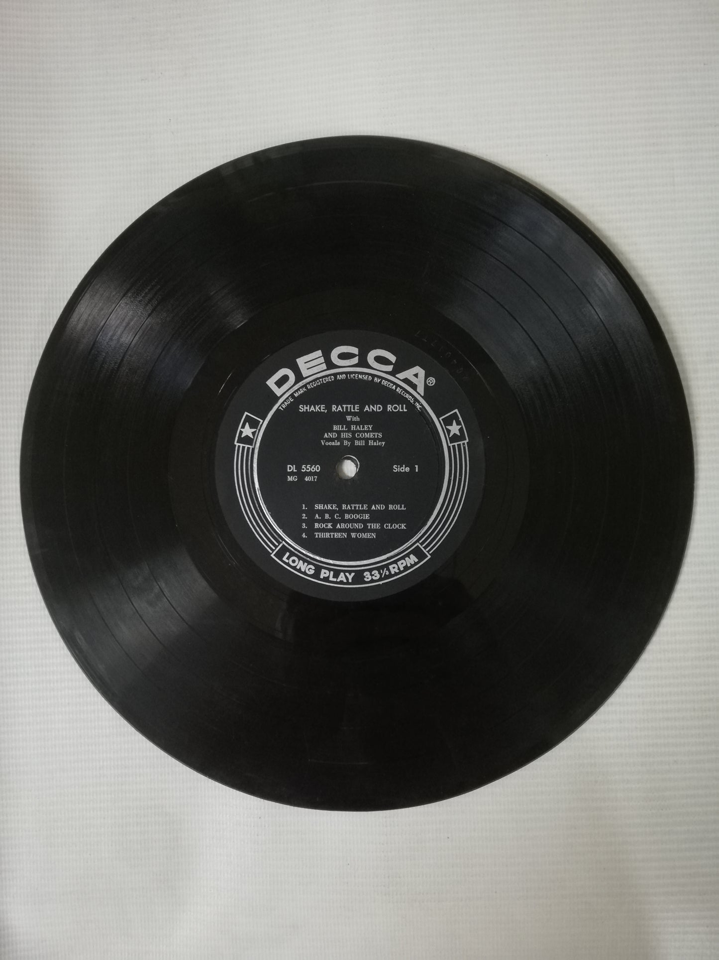 LP BILL HALLEY AND HIS COMETS - ROCK AROUND THE CLOCK