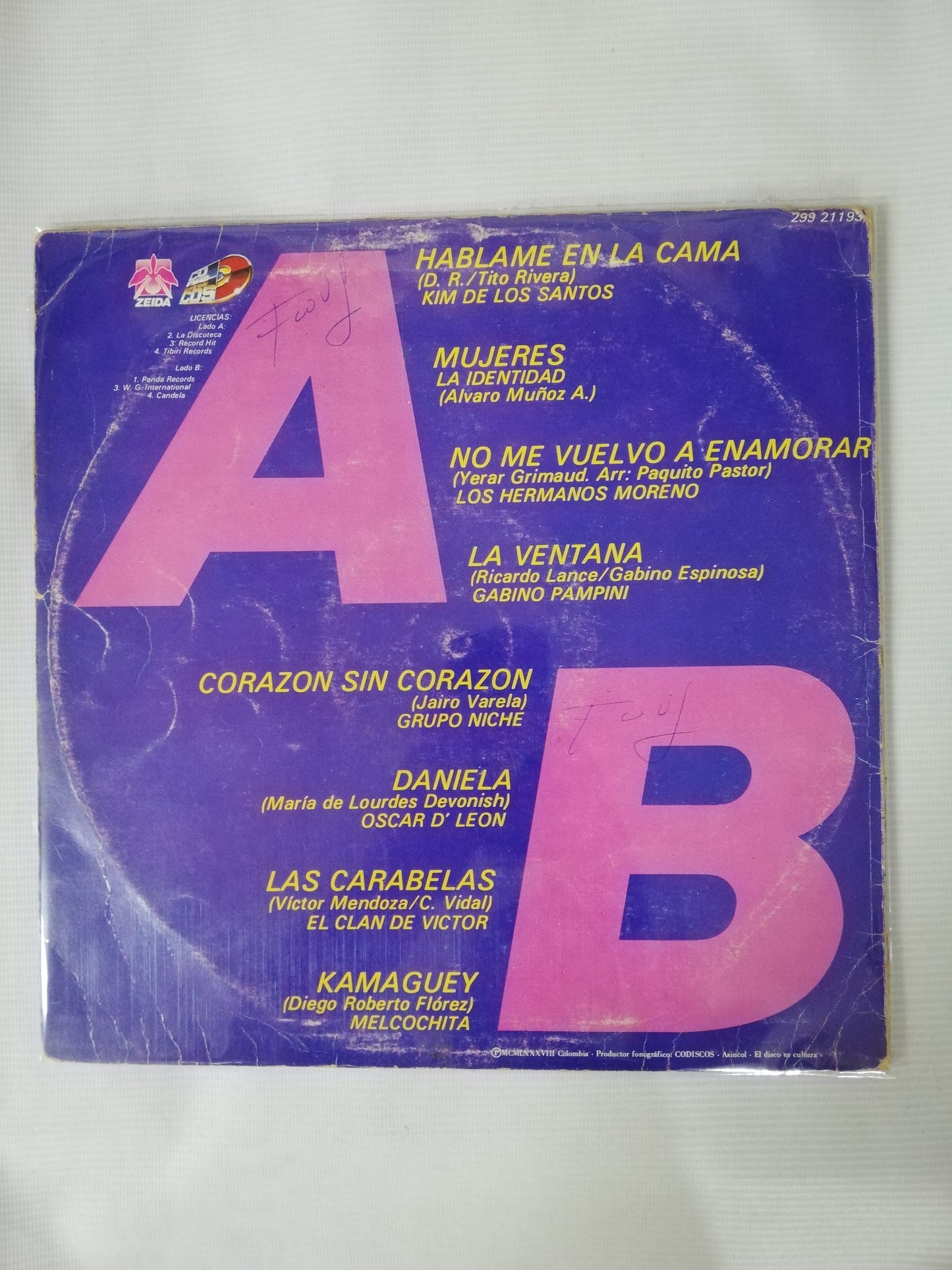 LP VIVA LA SALSA - VARIOS INTÉRPRETES