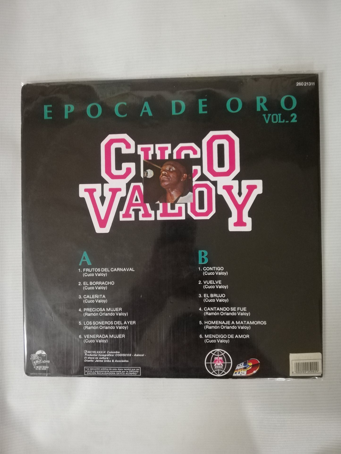LP CUCO VALOY - EPOCA DE ORO VOL. 2