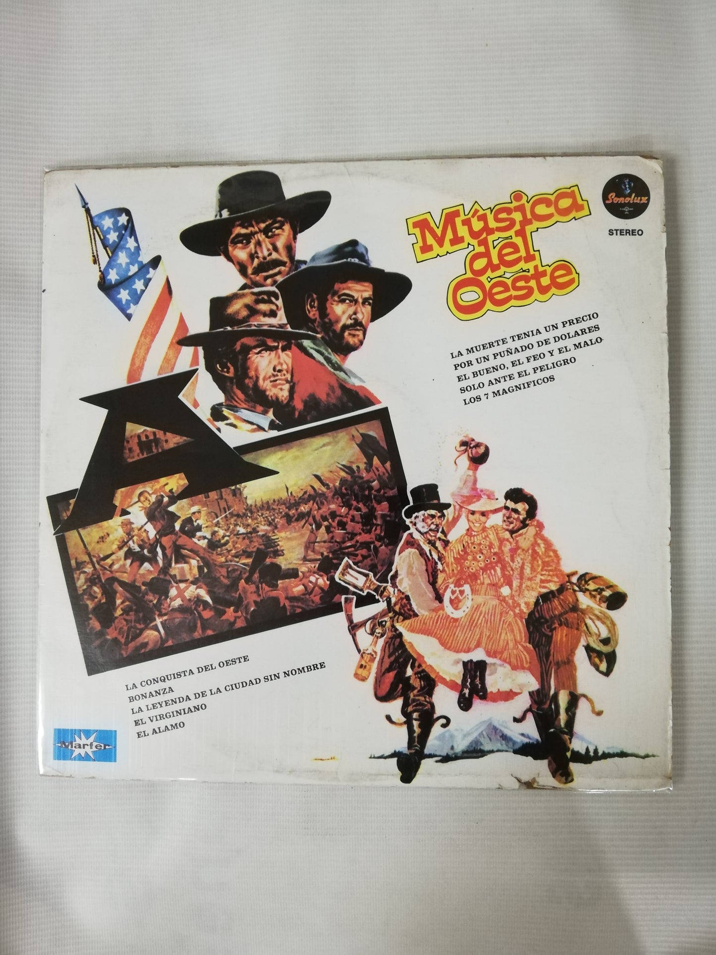 LP ORQUESTA DE PRUDENCIO ROMO - MÚSICA DEL OESTE