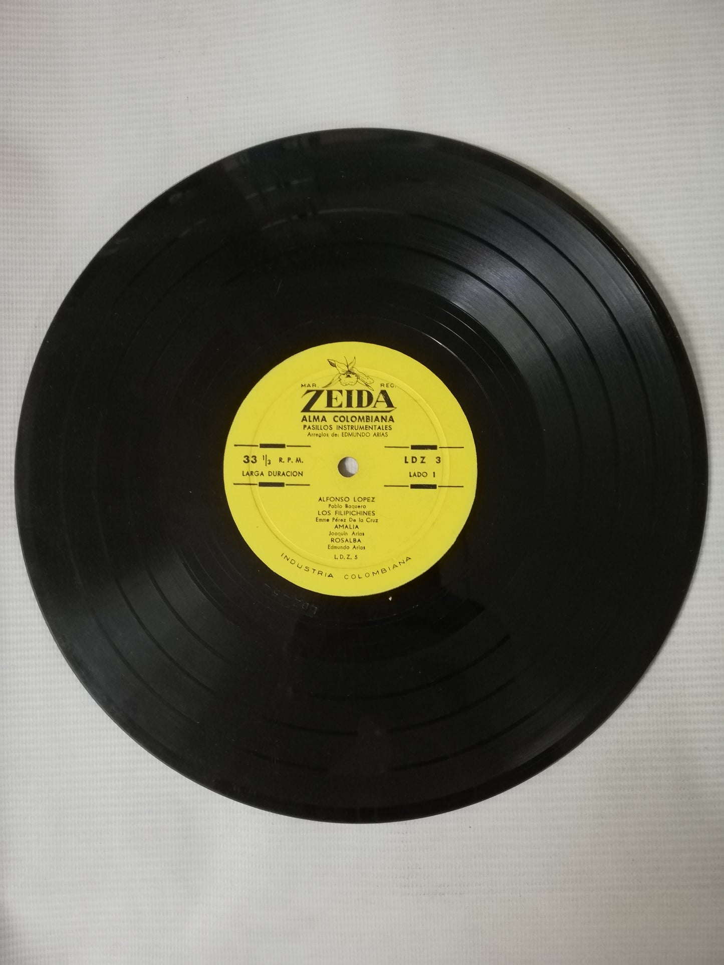 LP EDMUNDO ARIAS - ALMA COLOMBIANA - PASILLOS INSTRUMENTALES
