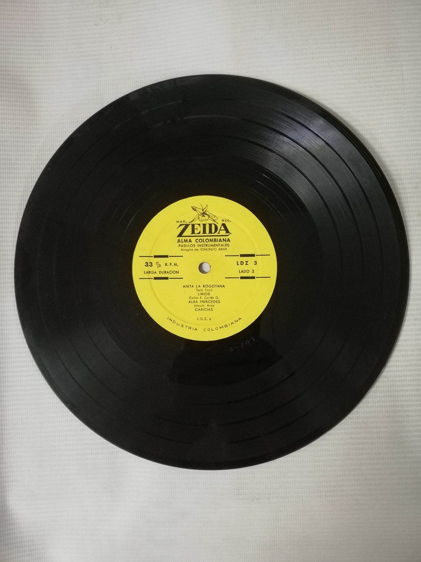 LP EDMUNDO ARIAS - ALMA COLOMBIANA - PASILLOS INSTRUMENTALES