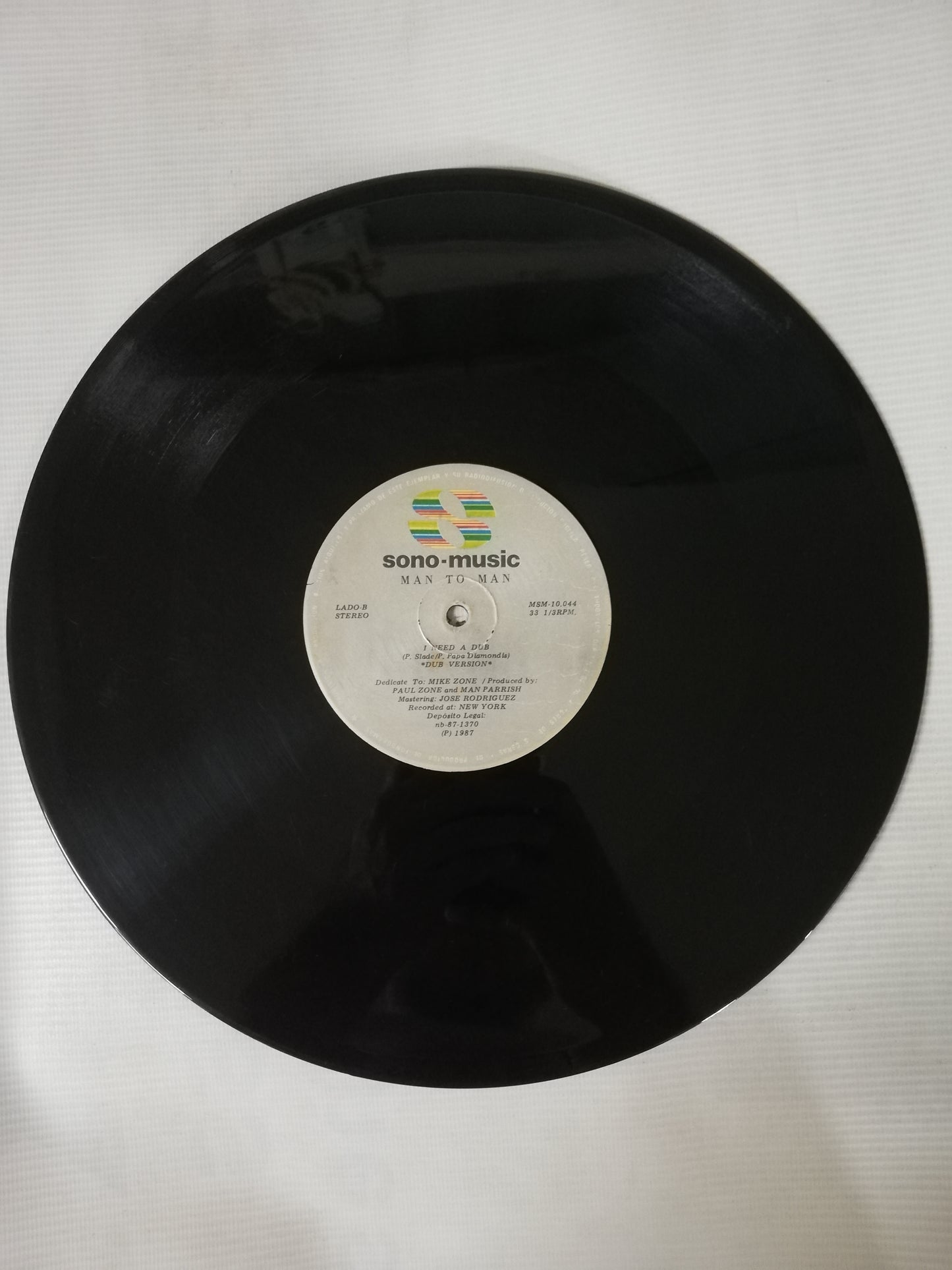 LP MAN TO MAN - I NEED A MAN