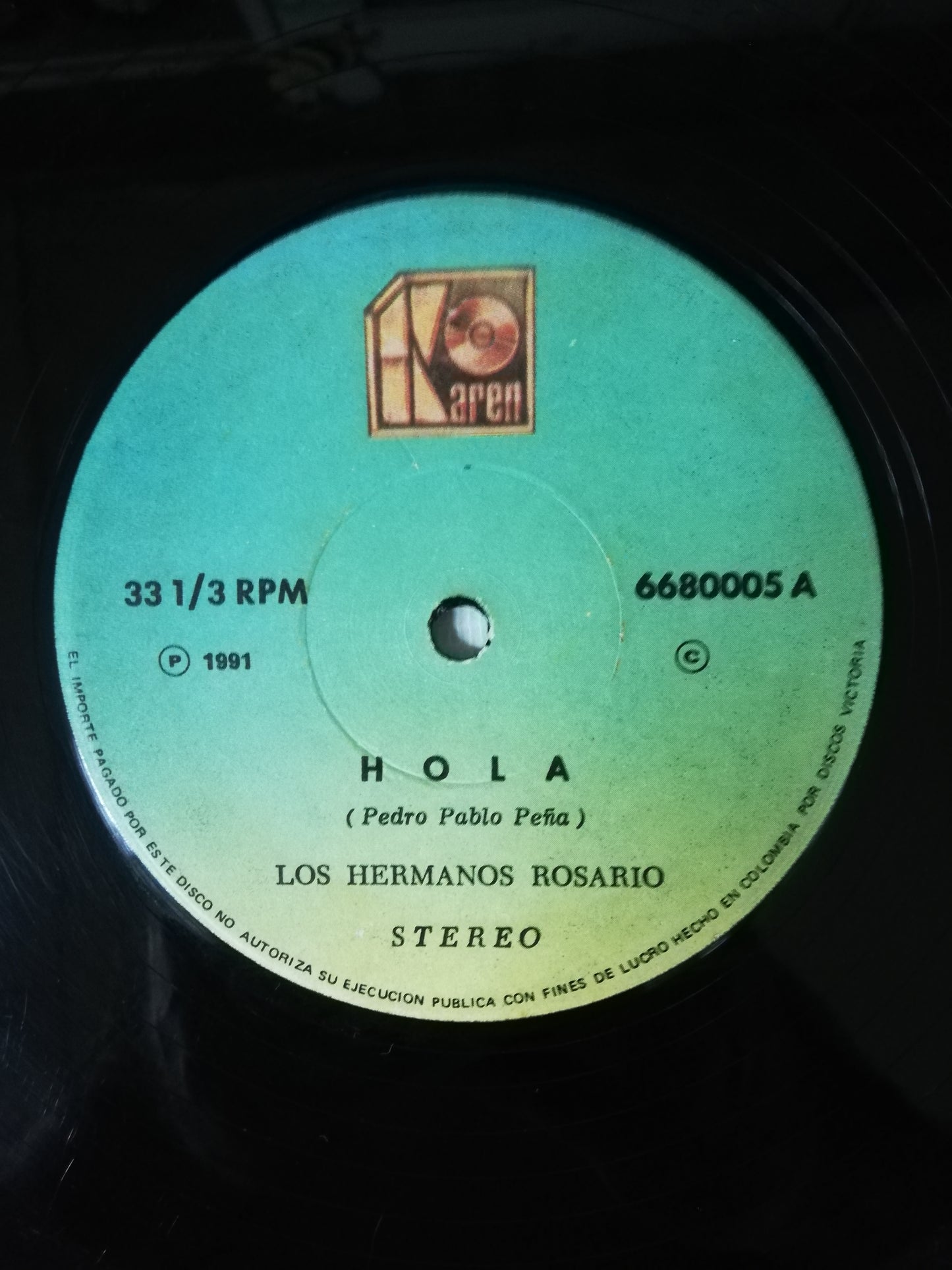 LP LOS HERMANOS ROSARIO - HOLA / DIME