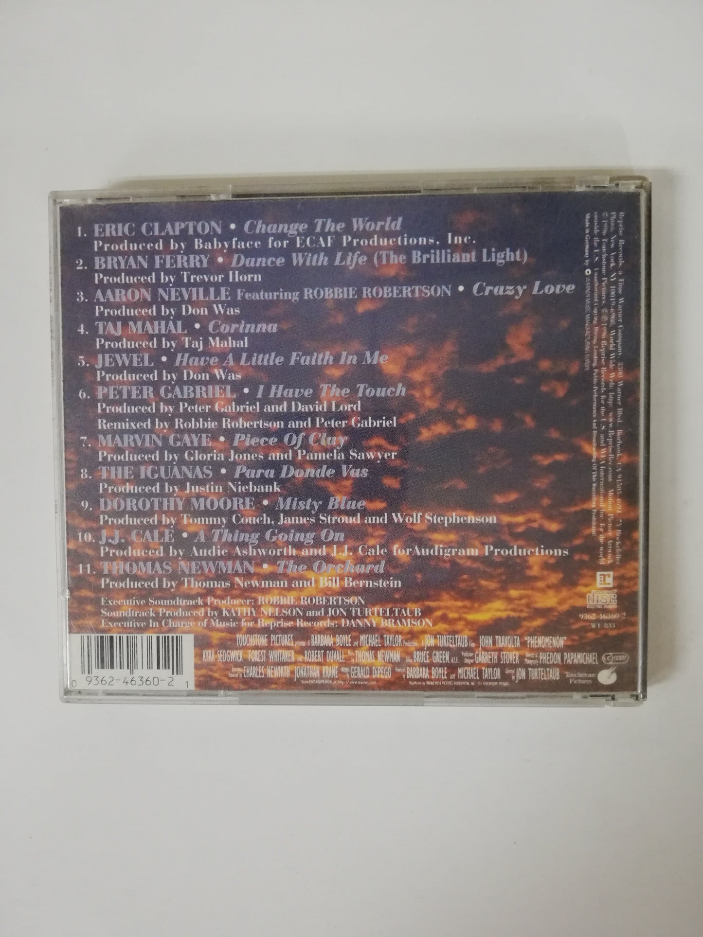 CD PHENOMENON - MUSIC FROM THE MOTION PICTURE