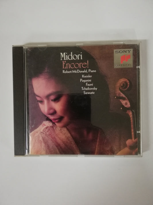CD MIDORI - ENCORE! - MIDORI: VIOLIN / ROBERT MCDONALD: PIANO
