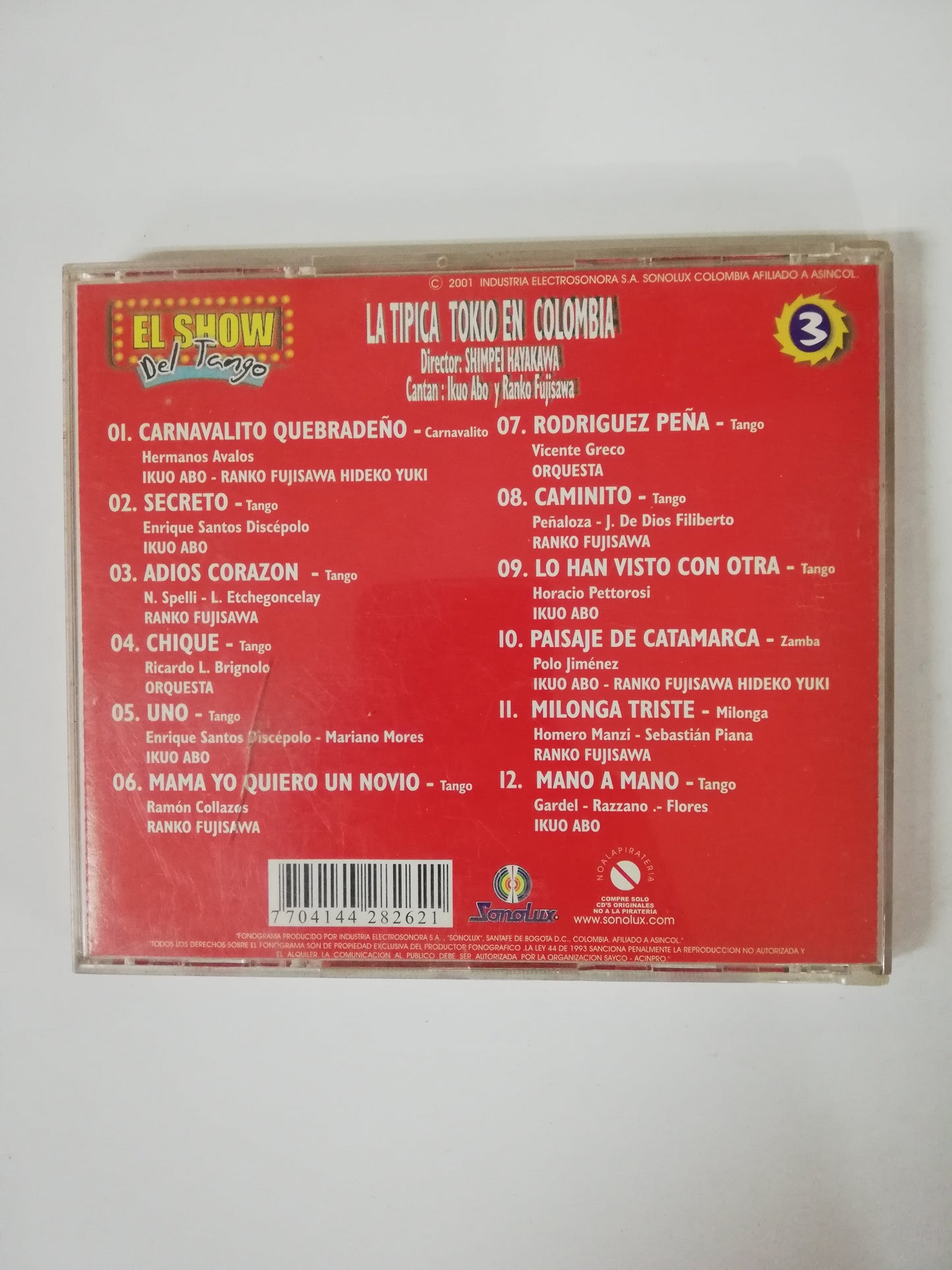 LP LA TIPICA TOKIO - LA TIPICA TOKIO EN COLOMBIA