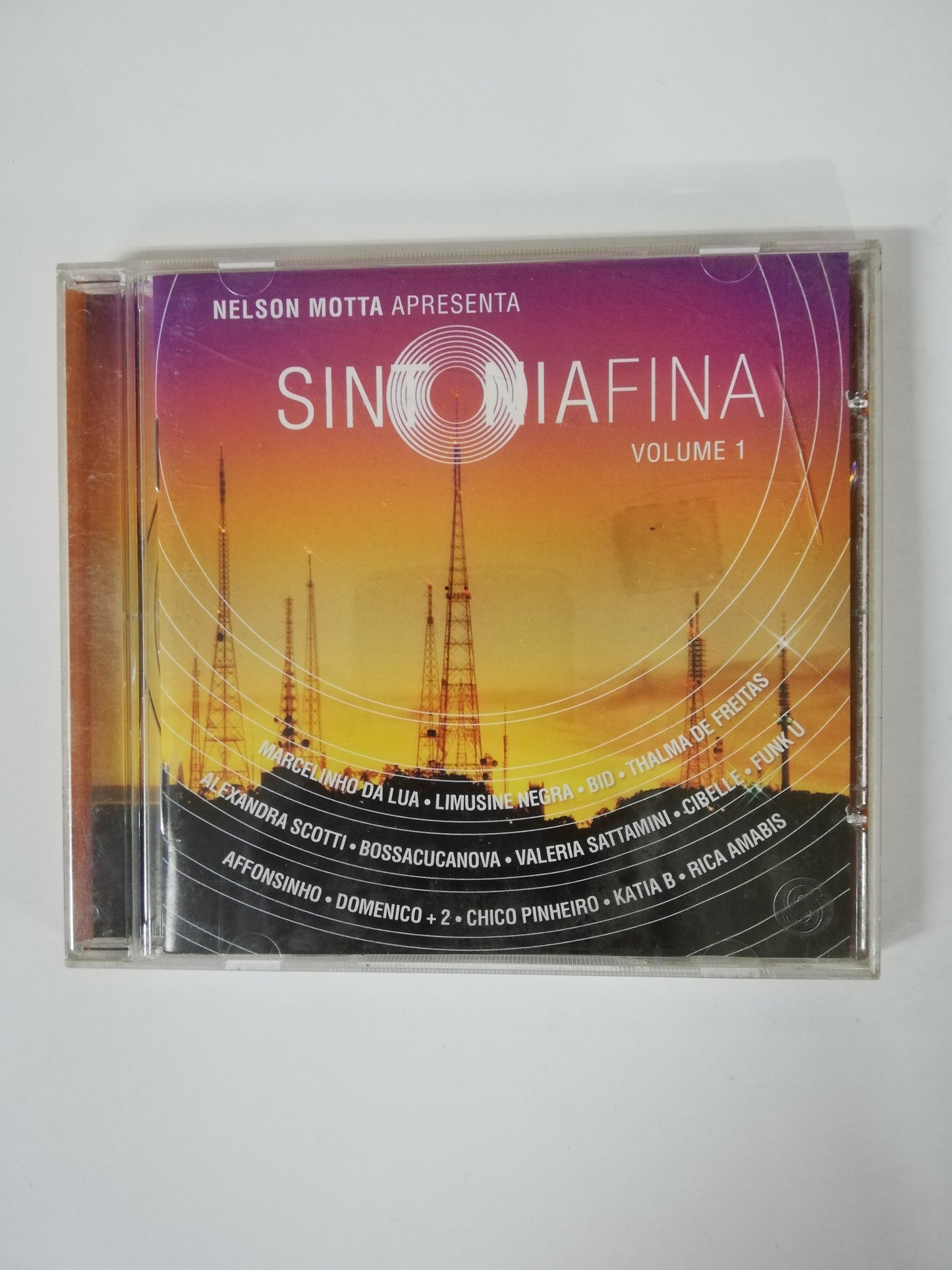 CD NELSON MOTTA APRESENTA: SINTONIA FINA VOL. 1 - VARIOS ARTISTAS