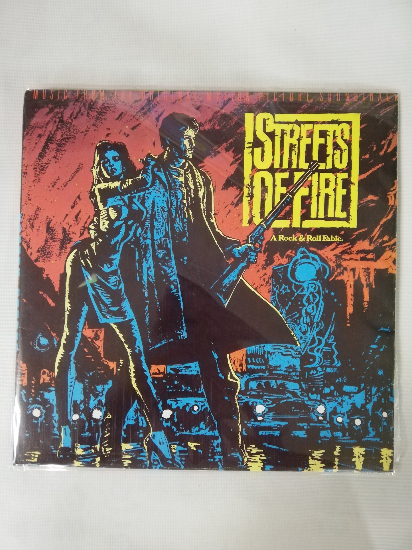 LP STREETS OF FIRE - MUSIC OF THE ORIGINAL MOTION PICTURE SOUNDTRACK