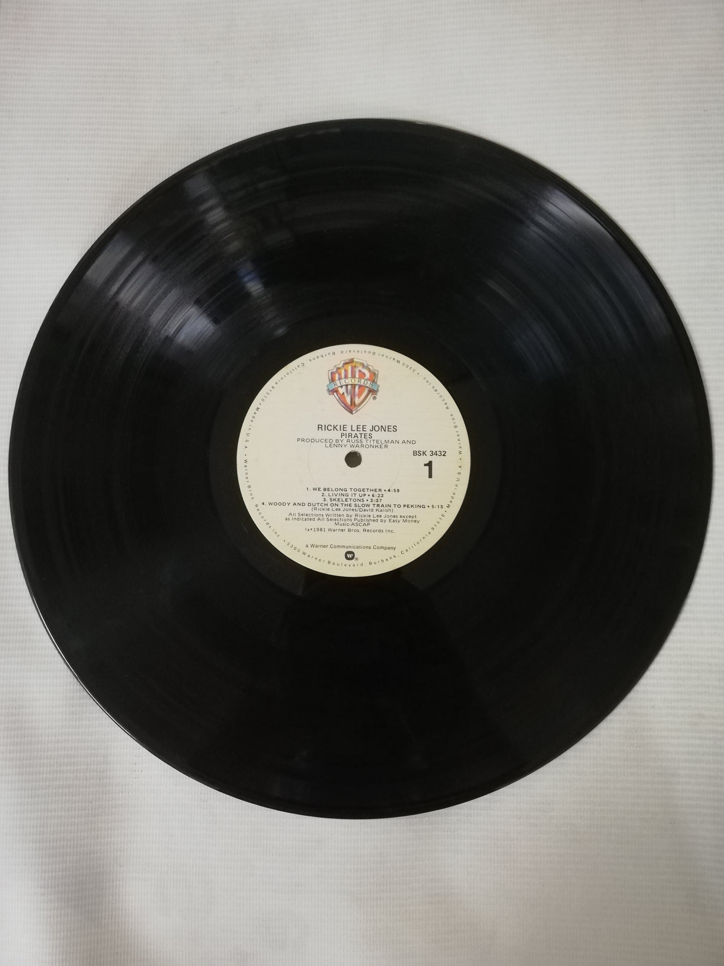 LP RICKIE LEE JONES - PIRATES