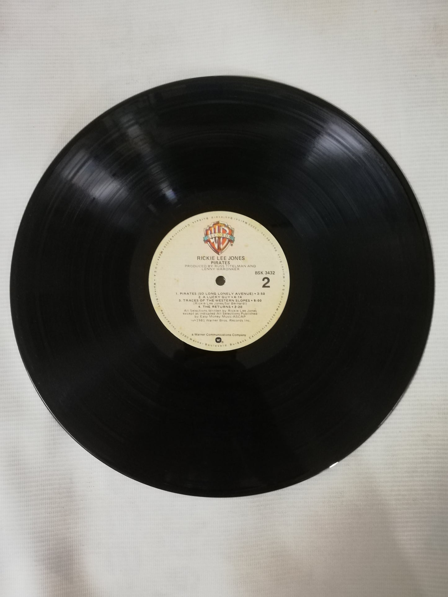 LP RICKIE LEE JONES - PIRATES