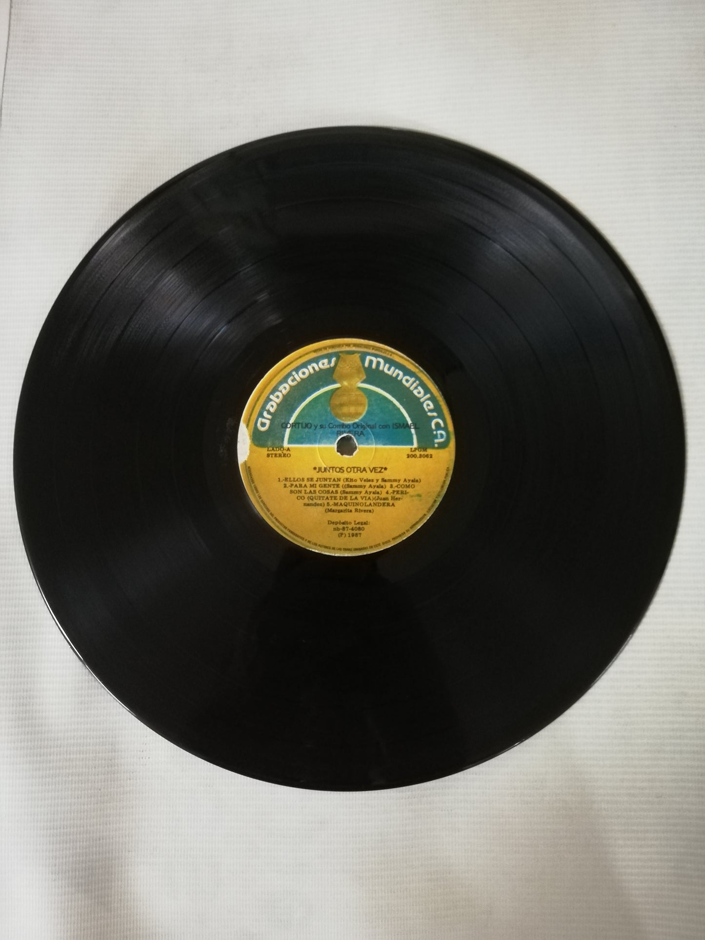 LP CORTIJO Y SU COMBO ORIGINAL CON ISMAEL RIVERA - JUNTOS OTRA VEZ