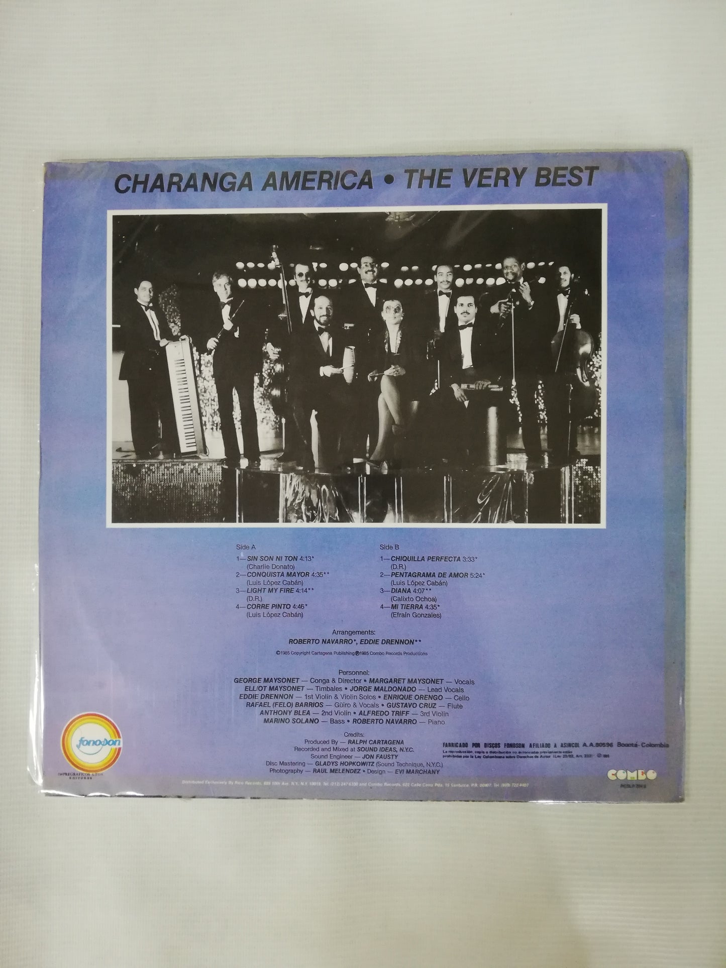 LP CHARANGA AMERICA - THE VERY BEST