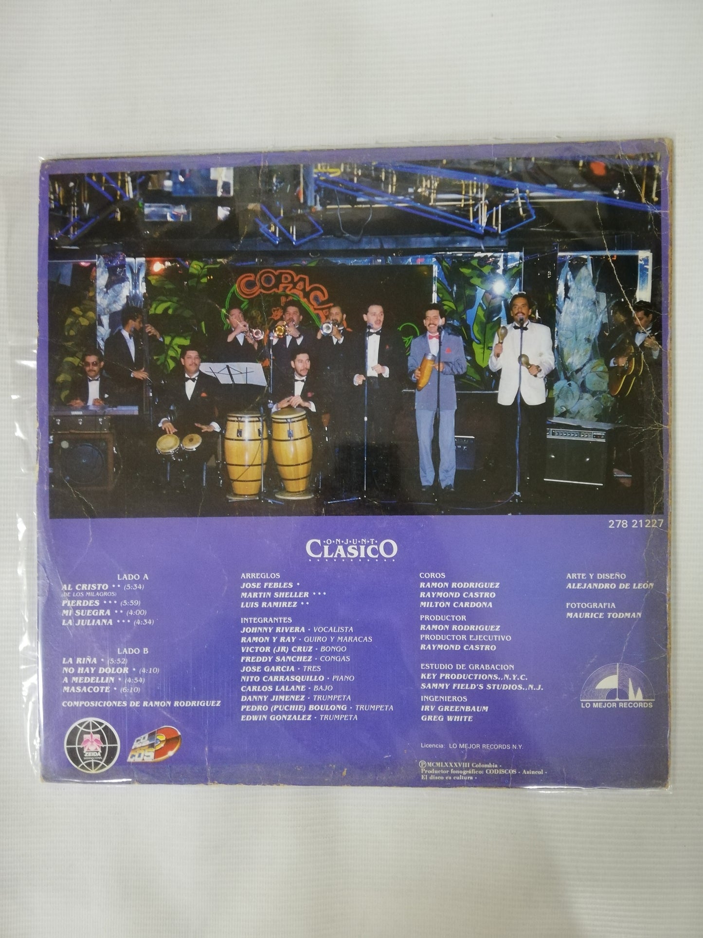 LP CONJUNTO CLASICO - CLASICO 88