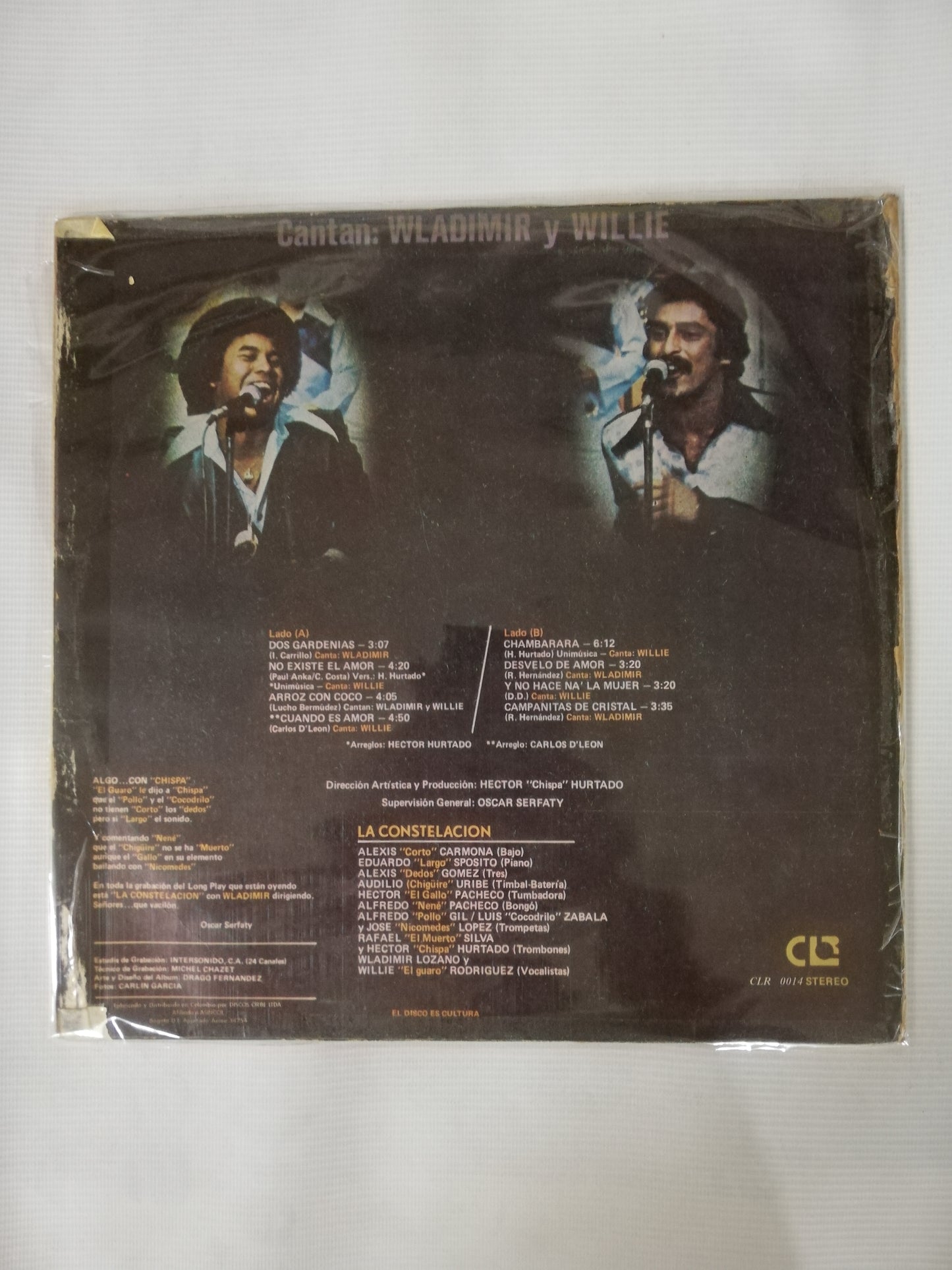LP WLADIMIR Y SU CONSTELACION - CANTAN: WLADIMIR Y WILLIE