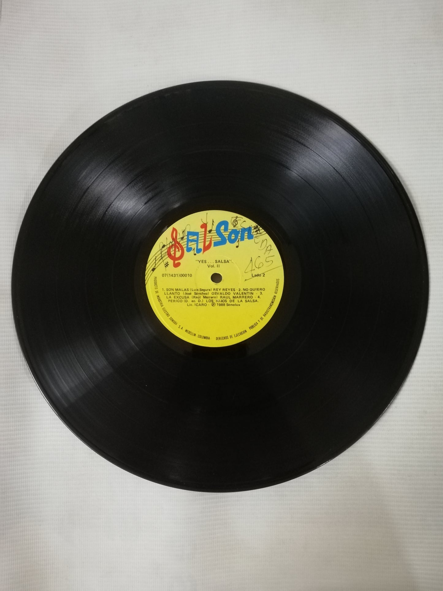 LP YES ... SALSA - YES ... SALSA VOL. 2
