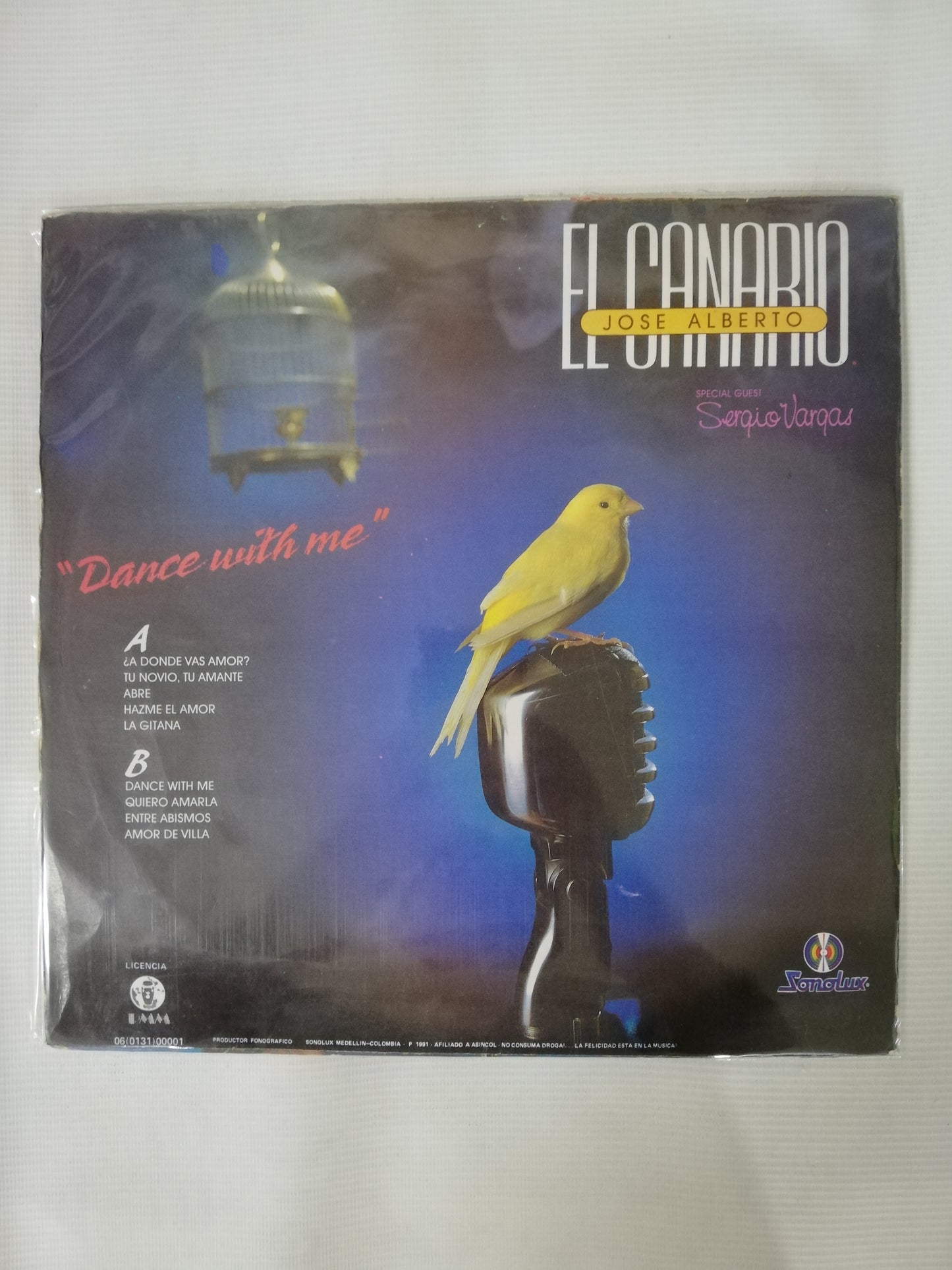 LP JOSÉ ALBERTO "EL CANARIO" - DANCE WITH ME