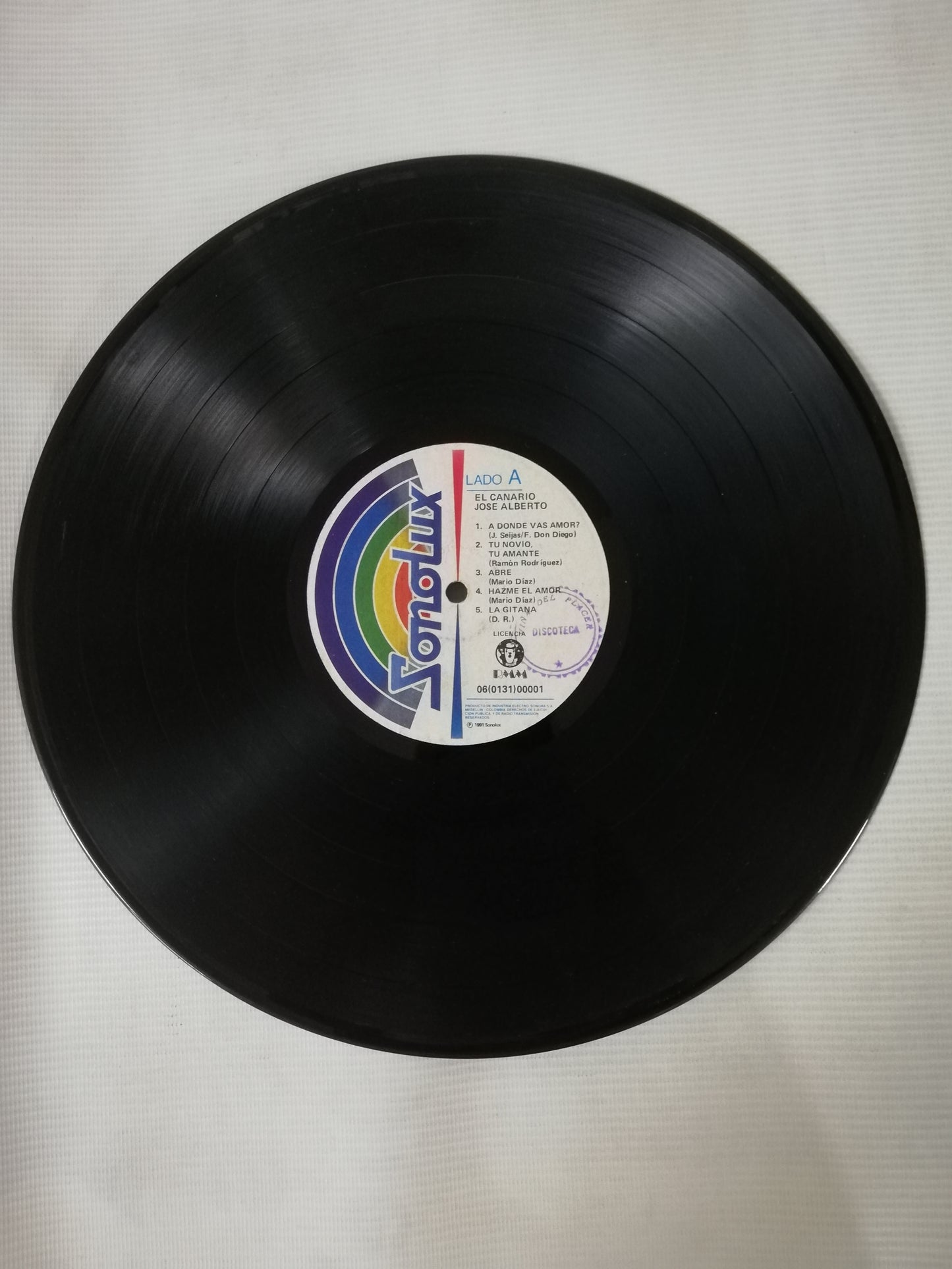 LP JOSÉ ALBERTO "EL CANARIO" - DANCE WITH ME