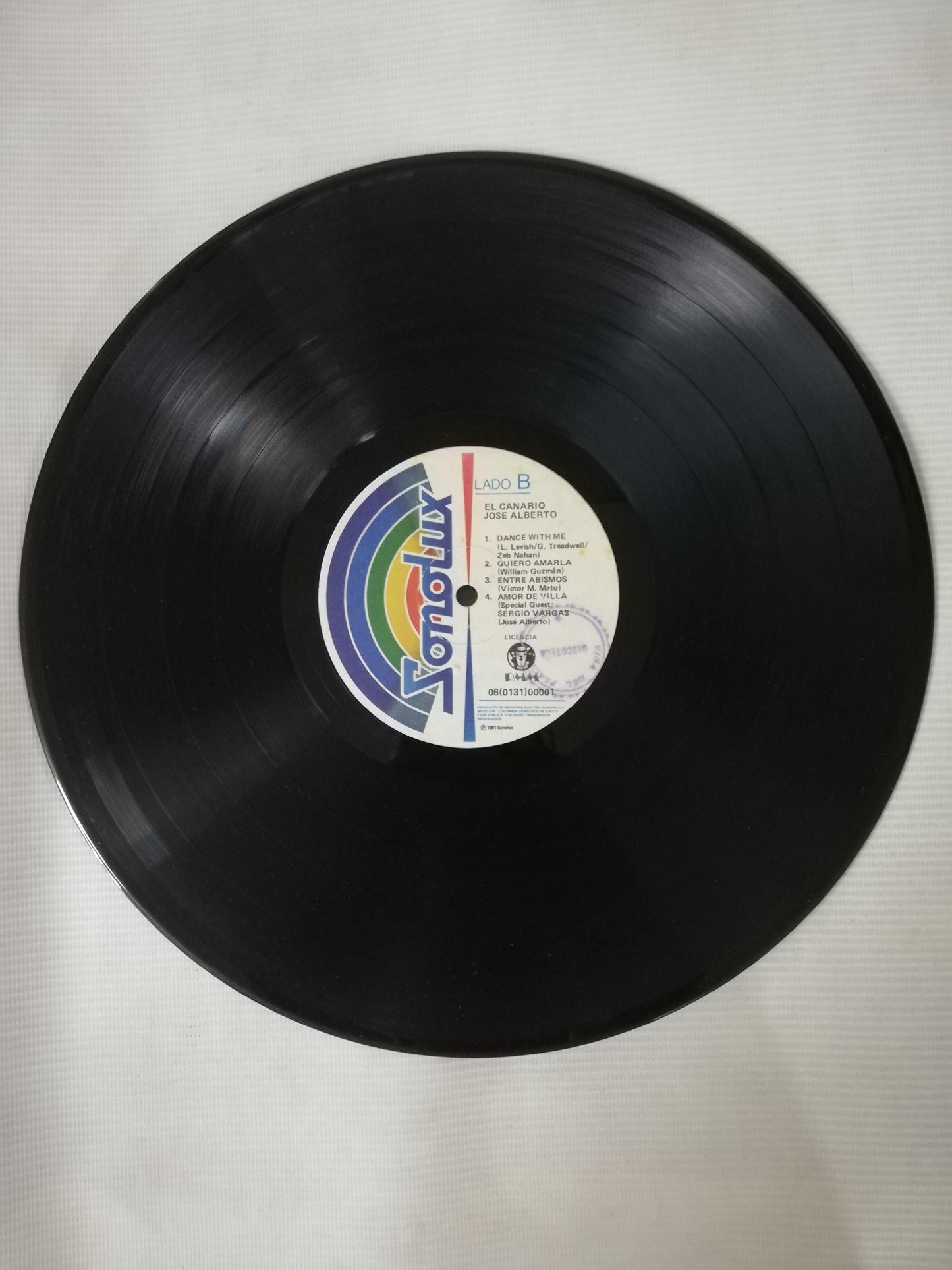 LP JOSÉ ALBERTO "EL CANARIO" - DANCE WITH ME